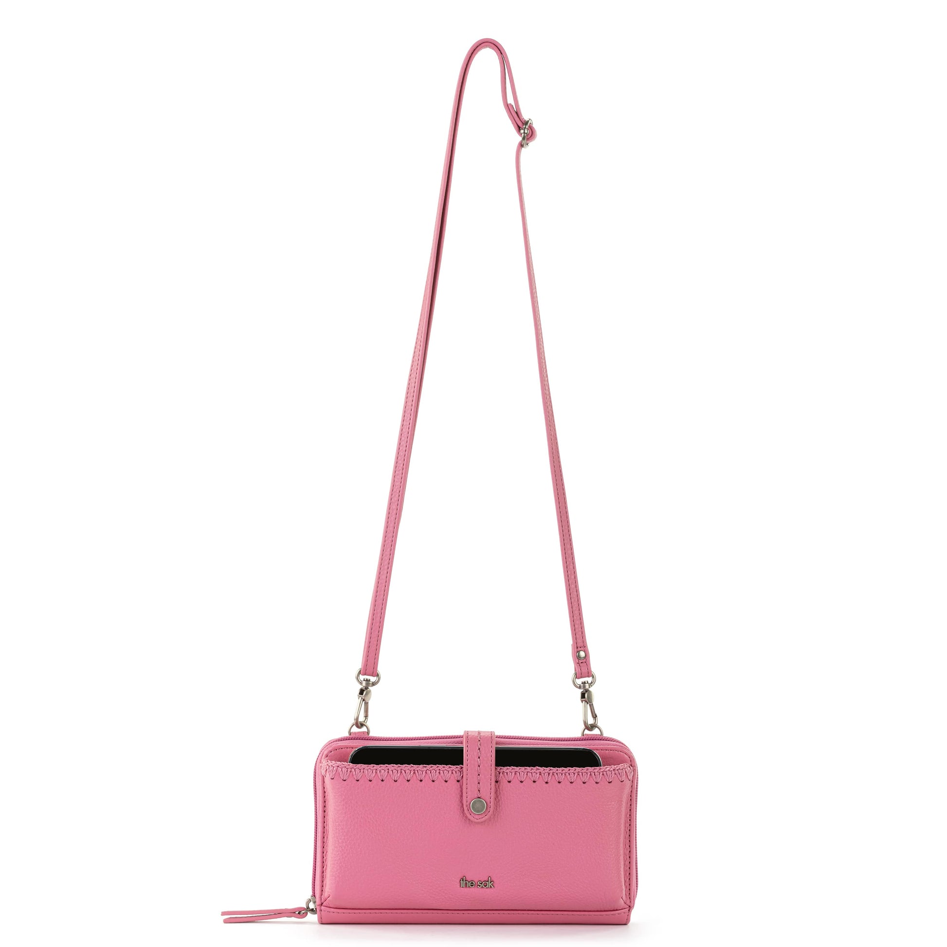 The Sak Iris Large Smartphone Crossbody Leather - |Mulberry|