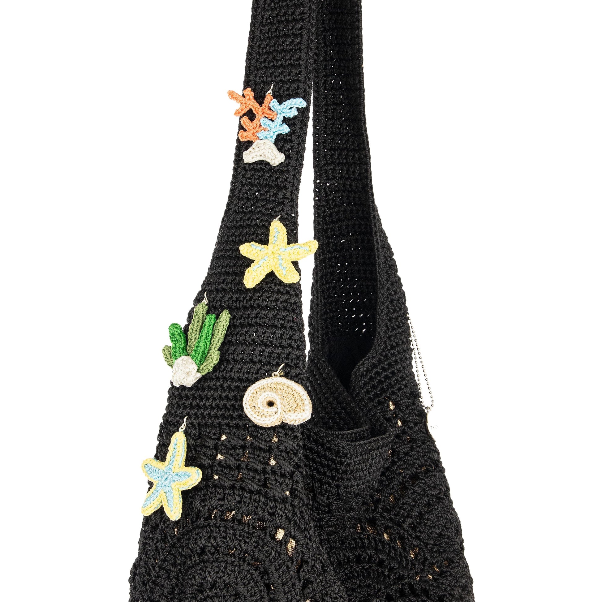 The Sak 120 Hobo Crochet - |Black Fan|