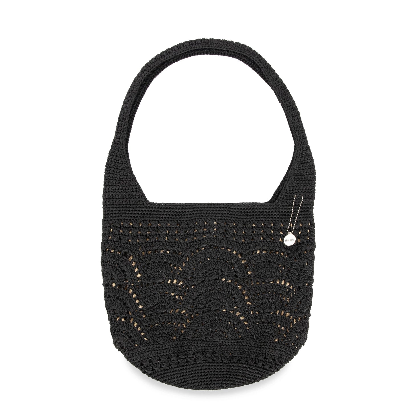 The Sak 120 Hobo Crochet - |Black Fan|
