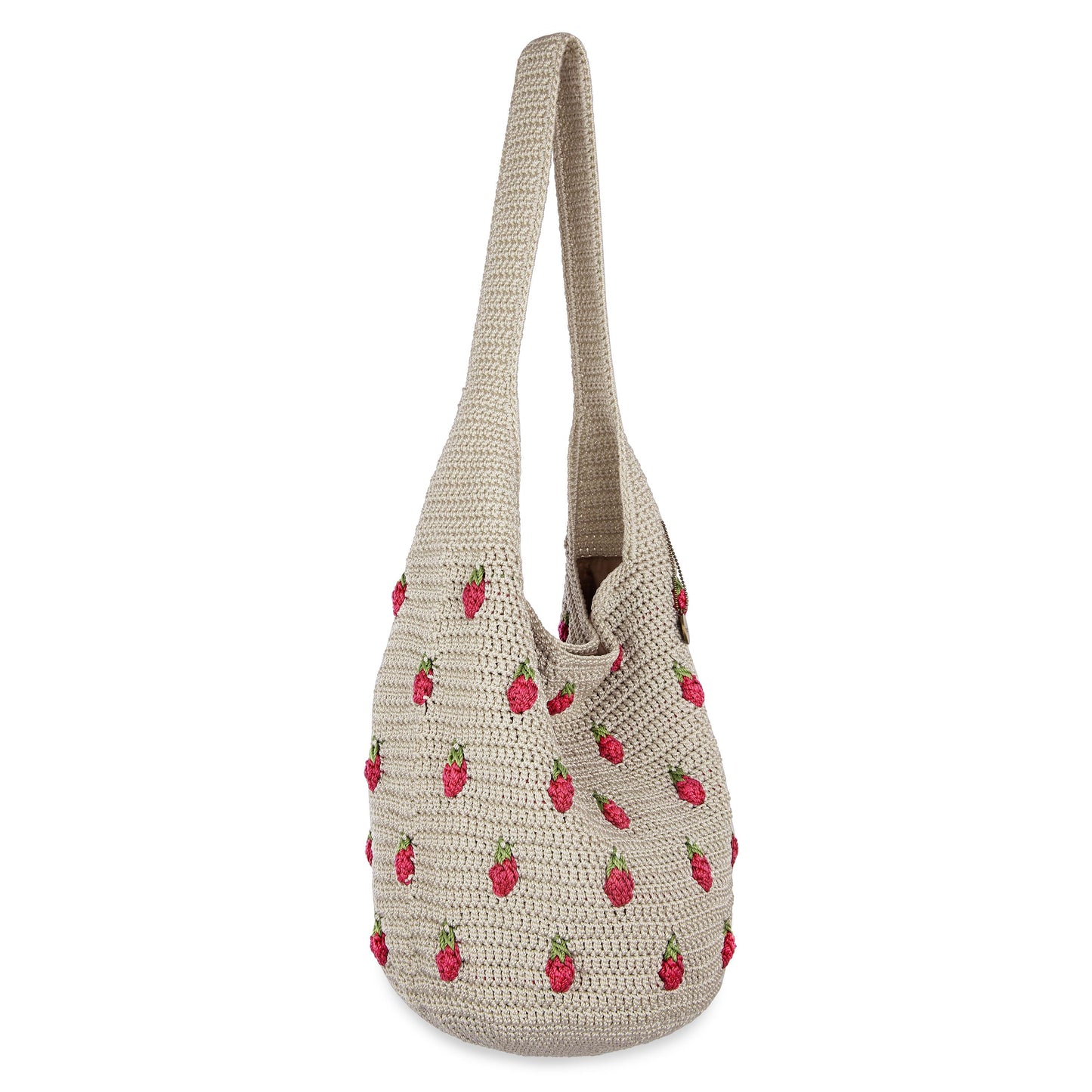 The Sak 120 Hobo Crochet - |Natural Strawberries|