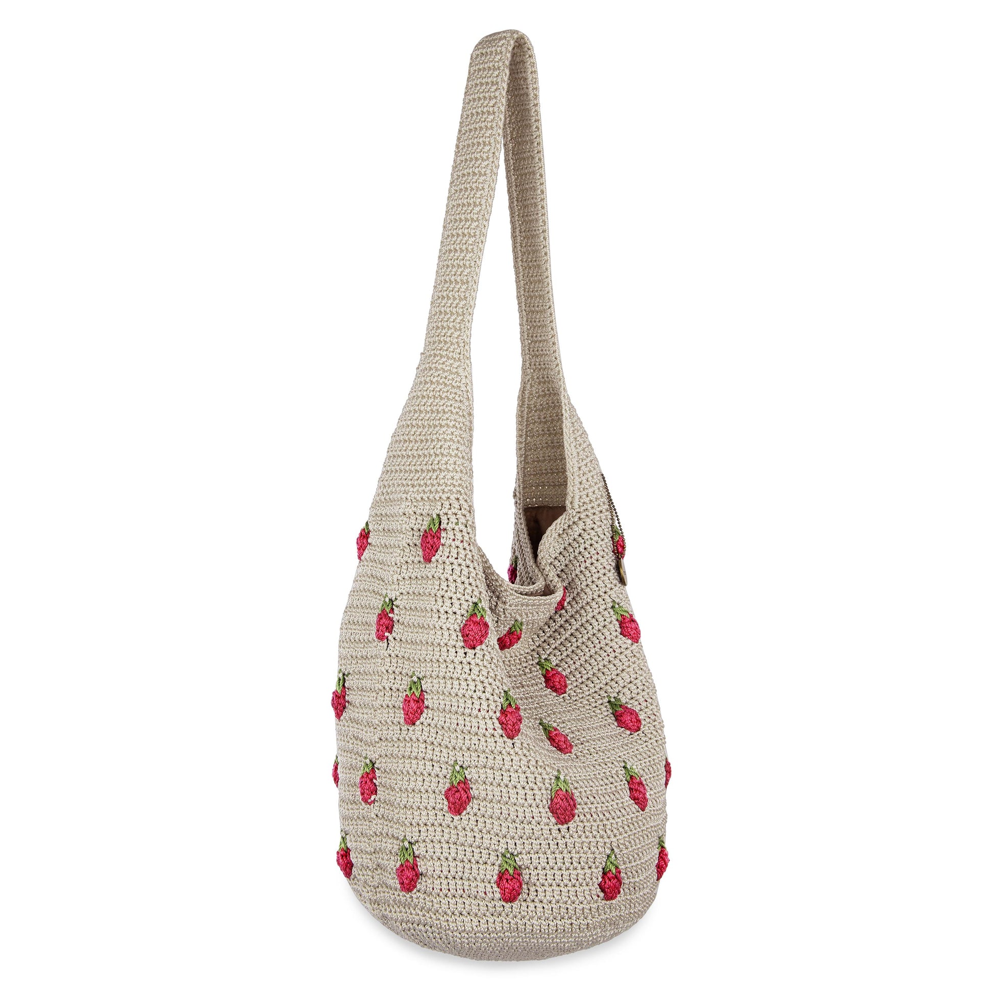 The Sak 120 Hobo Crochet - |Natural Strawberries|