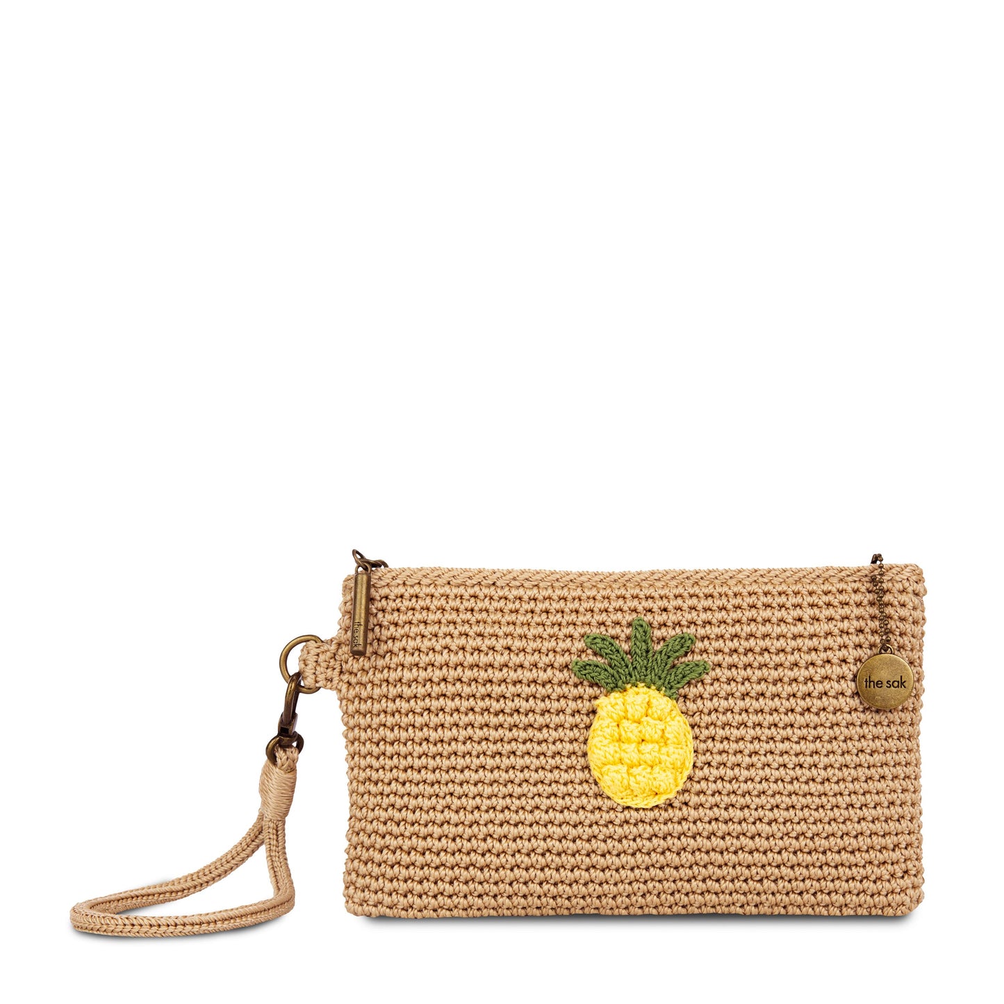 The Sak Vita Wristlet Crochet - |Pineapple|
