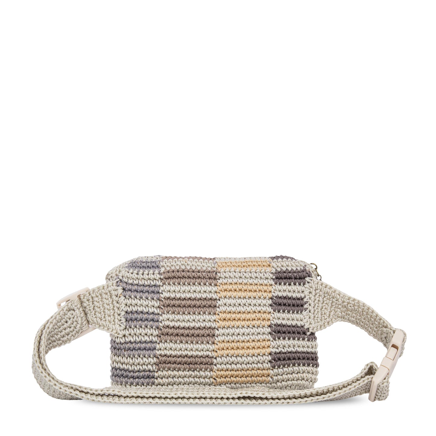 The Sak Caraway Small Belt Bag Crochet - |Serenity Stripe|