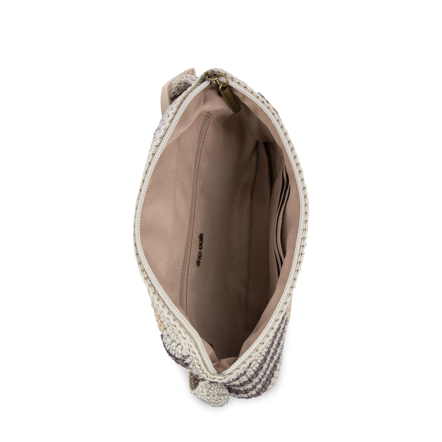 The Sak Caraway Small Belt Bag Crochet - |Serenity Stripe|