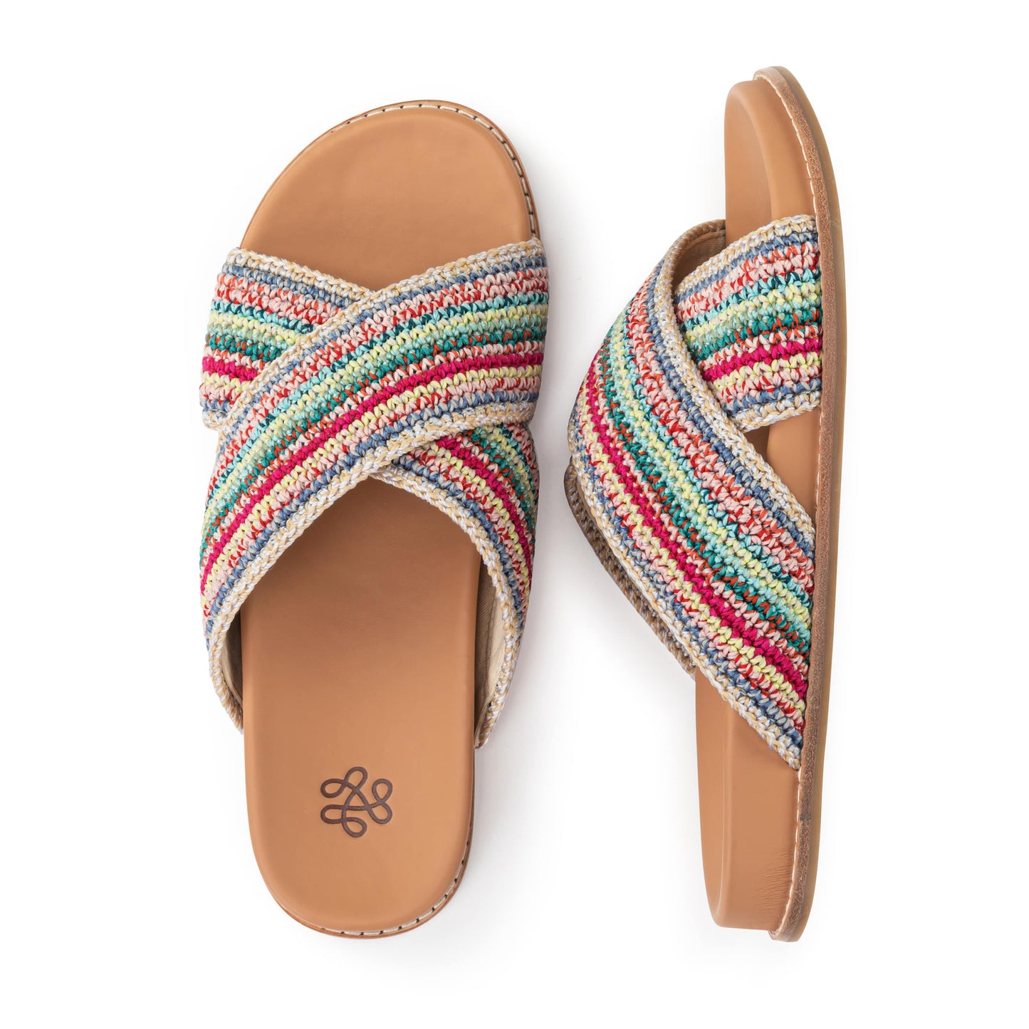 The Sak Penelope Sandal Crochet - |Eden Stripe|