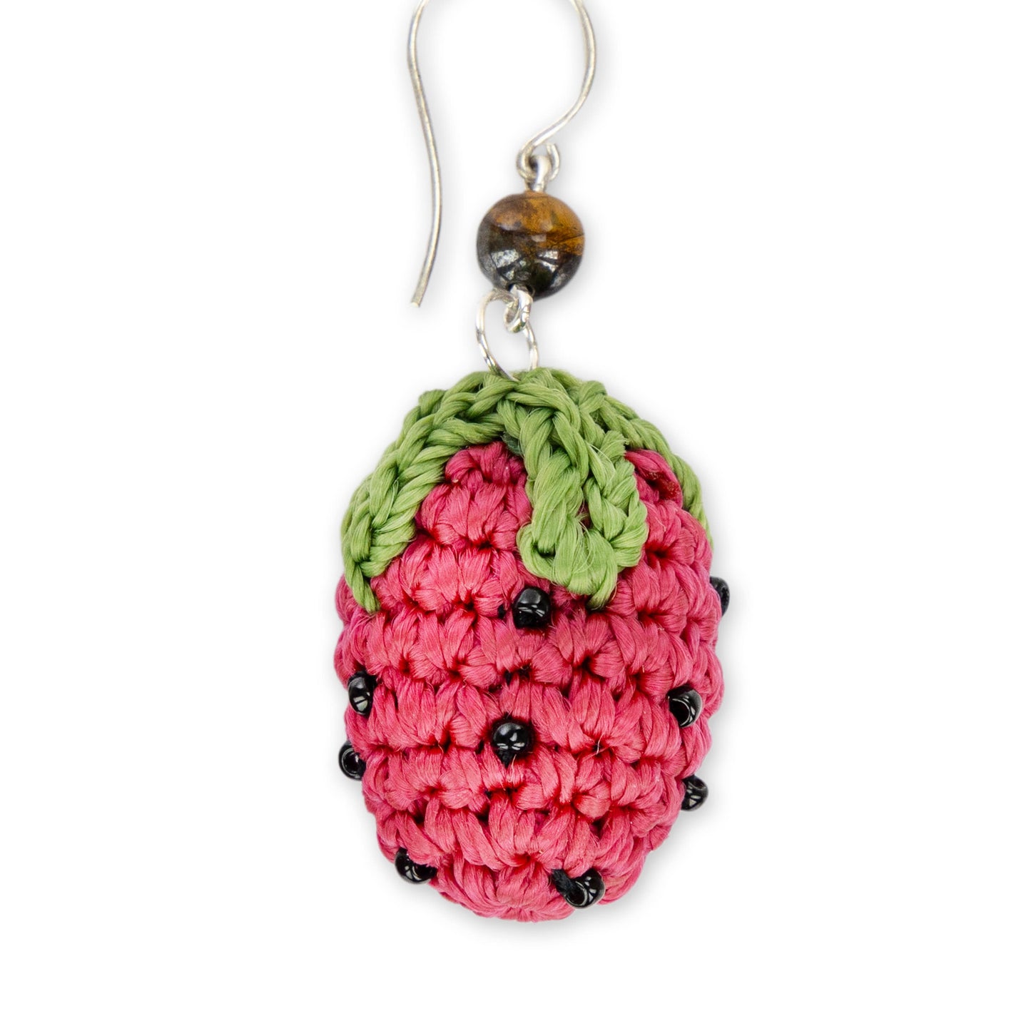 The Sak Cyrus Charm Earrings - |Strawberry|