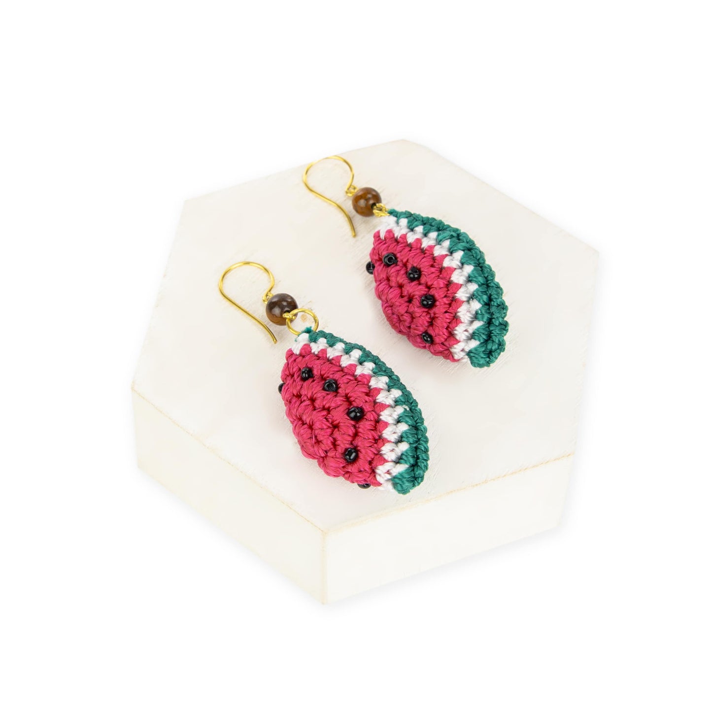 The Sak Cyrus Charm Earrings - |Watermelon|