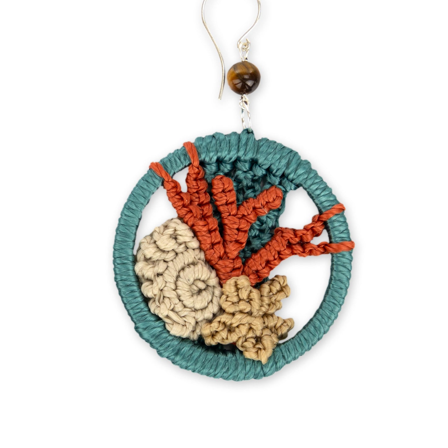 The Sak Neptune Disc Earrings - |Starfish|