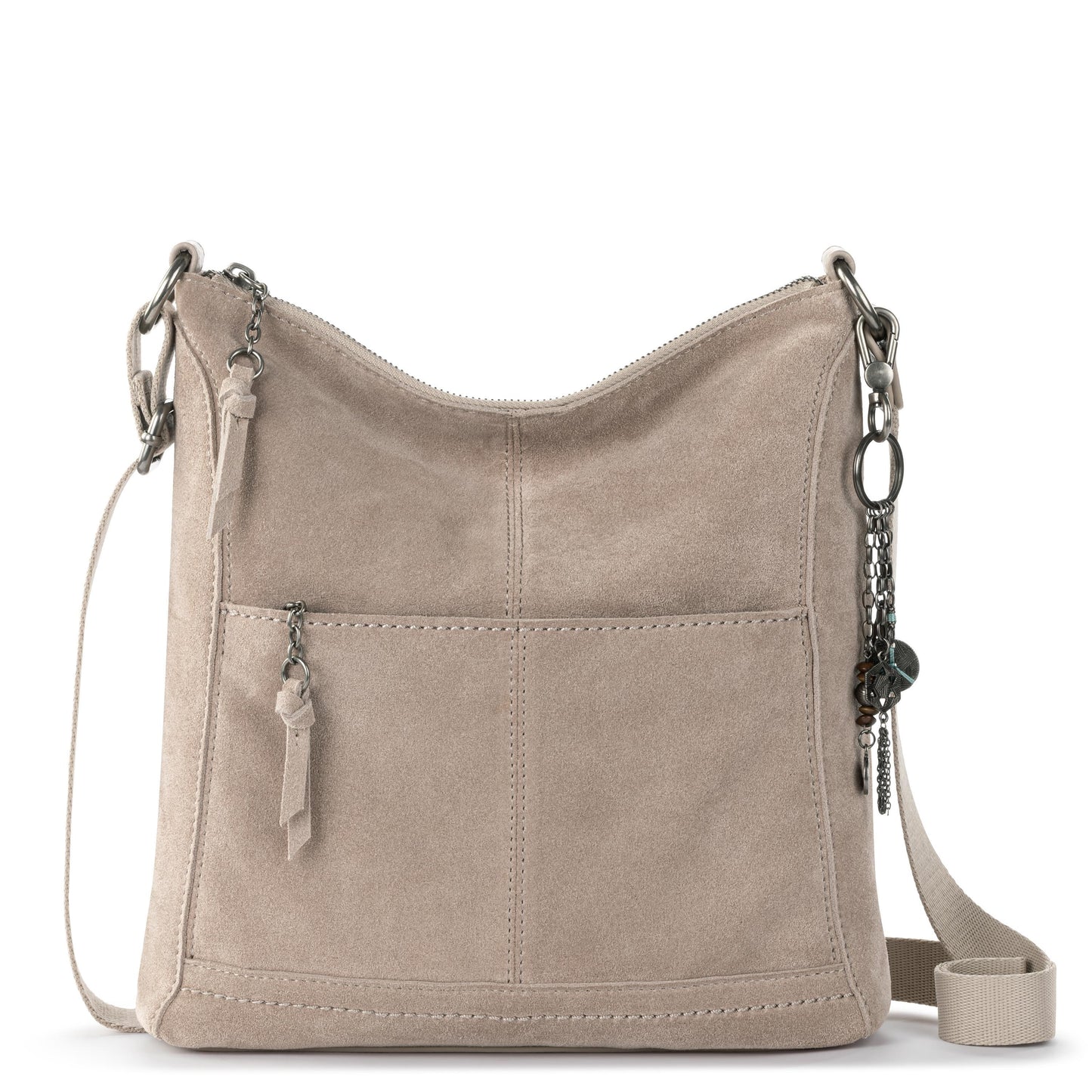 The Sak Lucia Crossbody Leather - |Sand Suede|