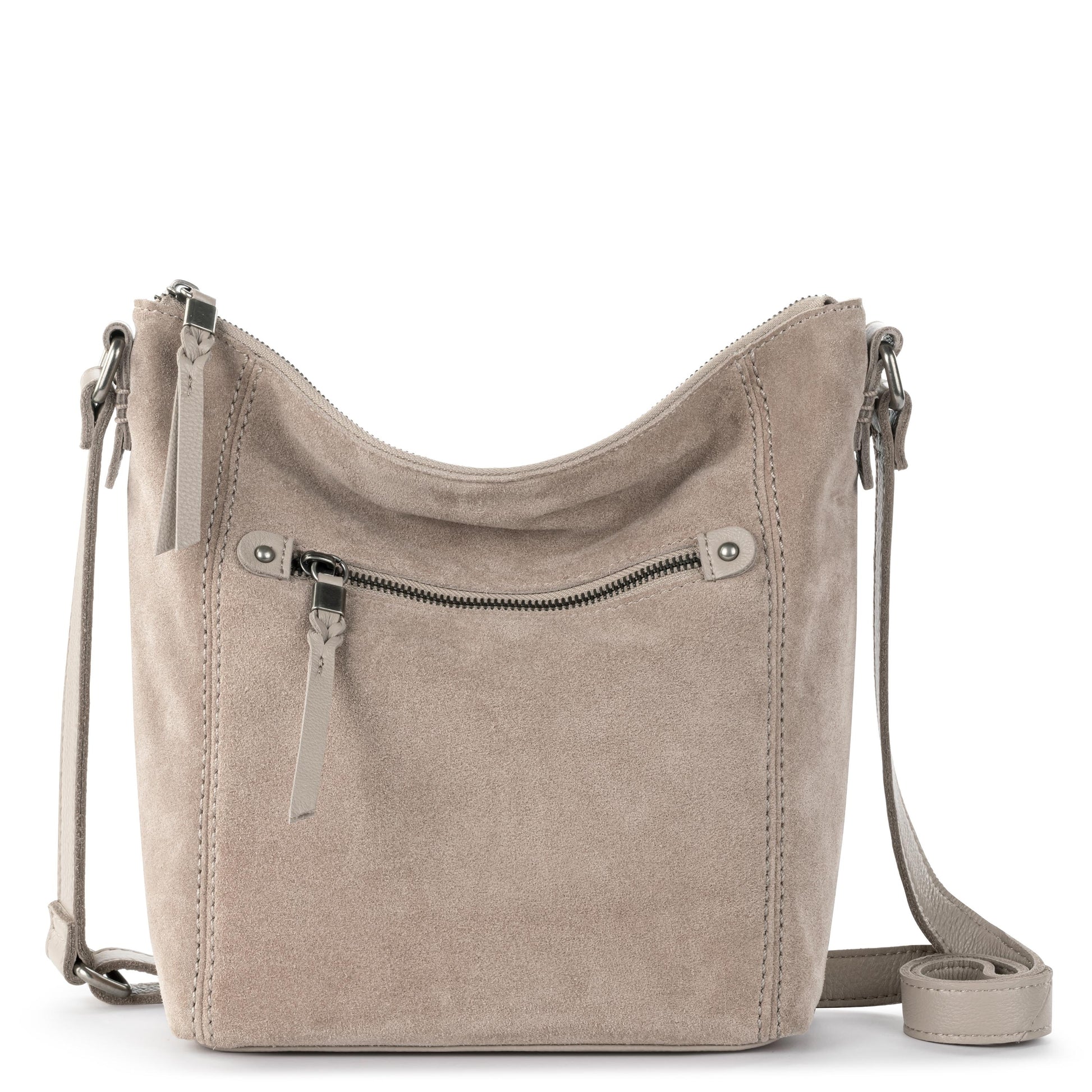 The Sak Ashland Crossbody Leather - |Sand Suede|