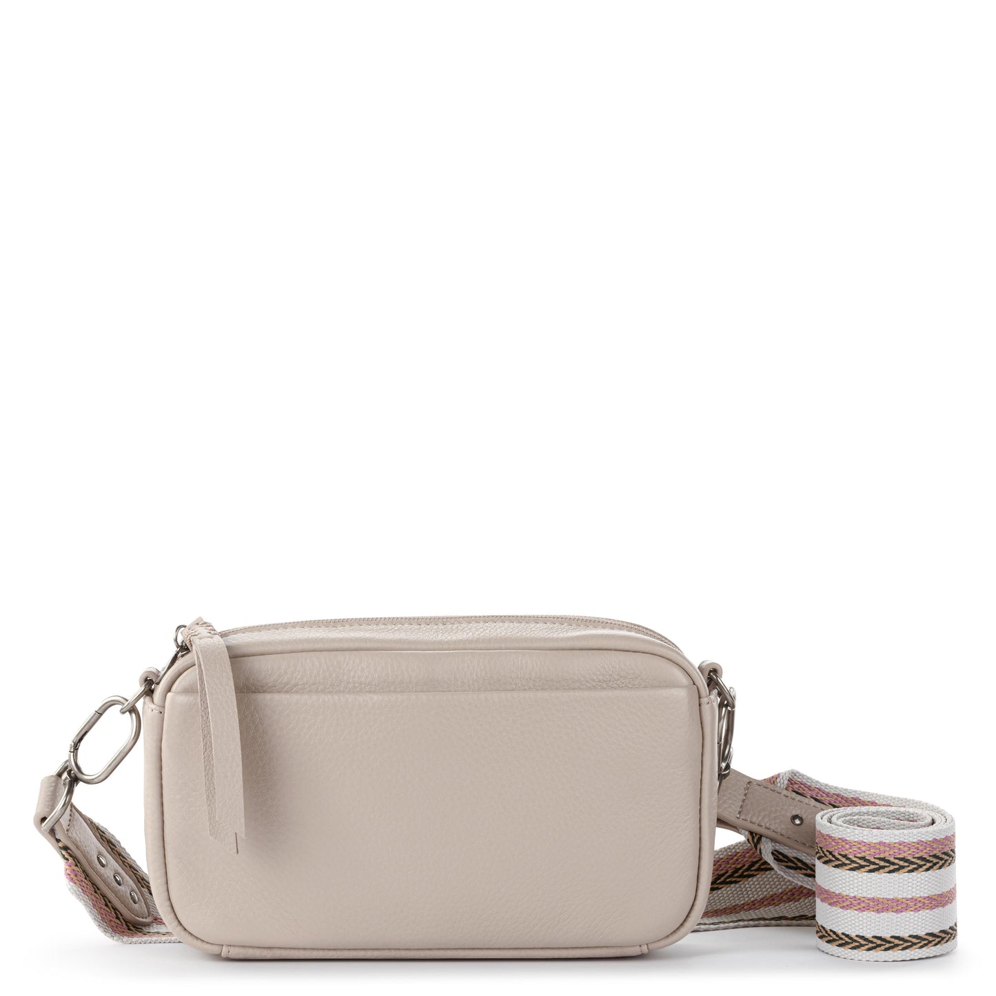 The Sak Cora Smartphone Crossbody Leather - |Sand|