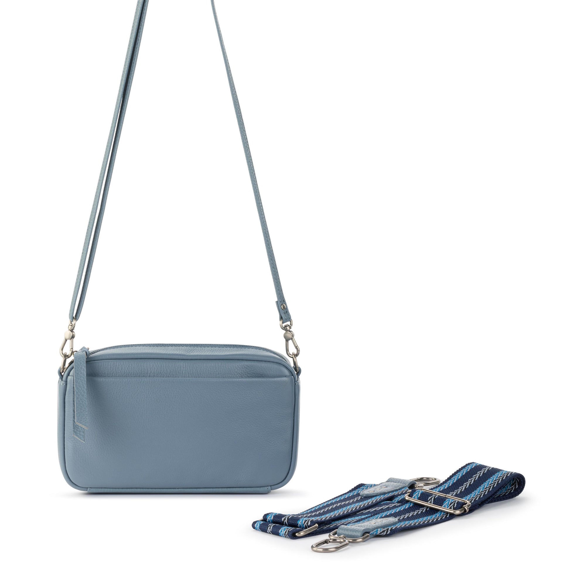 The Sak Cora Smartphone Crossbody Leather - |Maritime|