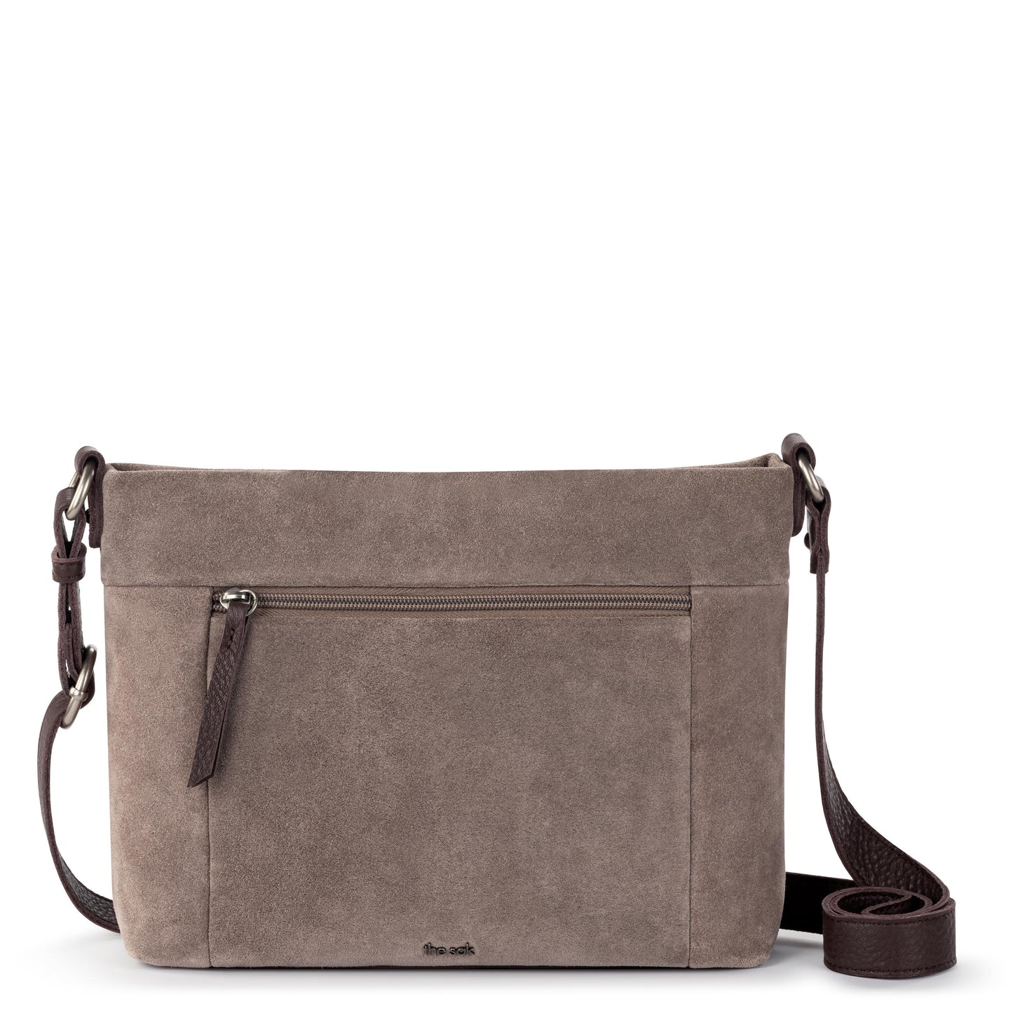 The Sak Melrose Crossbody Leather - |Mushroom Suede|