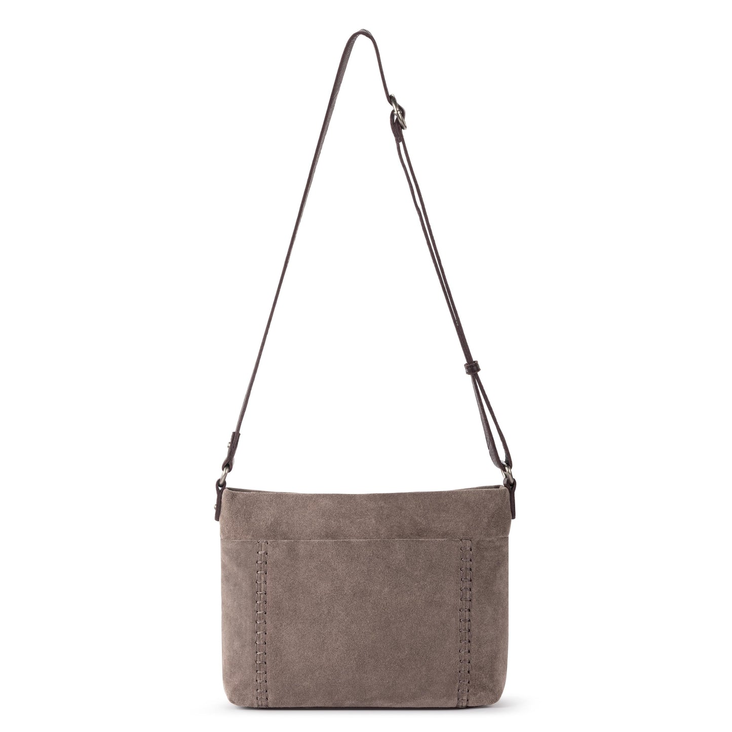 The Sak Melrose Crossbody Leather - |Mushroom Suede|