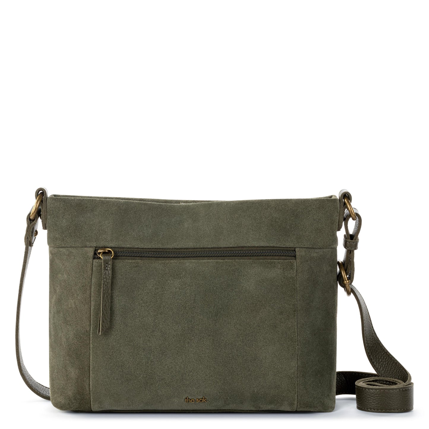 The Sak Melrose Crossbody Leather - |Moss Suede|