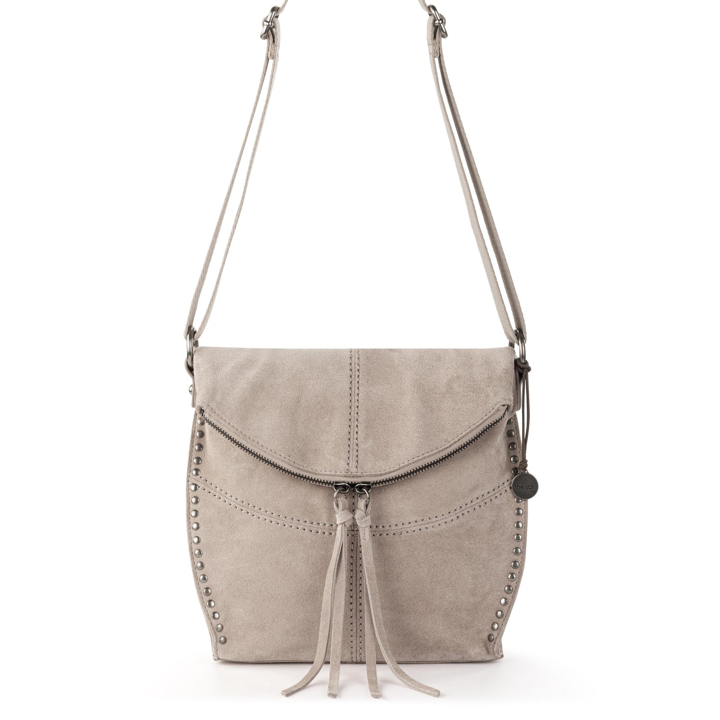 The Sak Silverlake Crossbody Leather - |Sand Suede|
