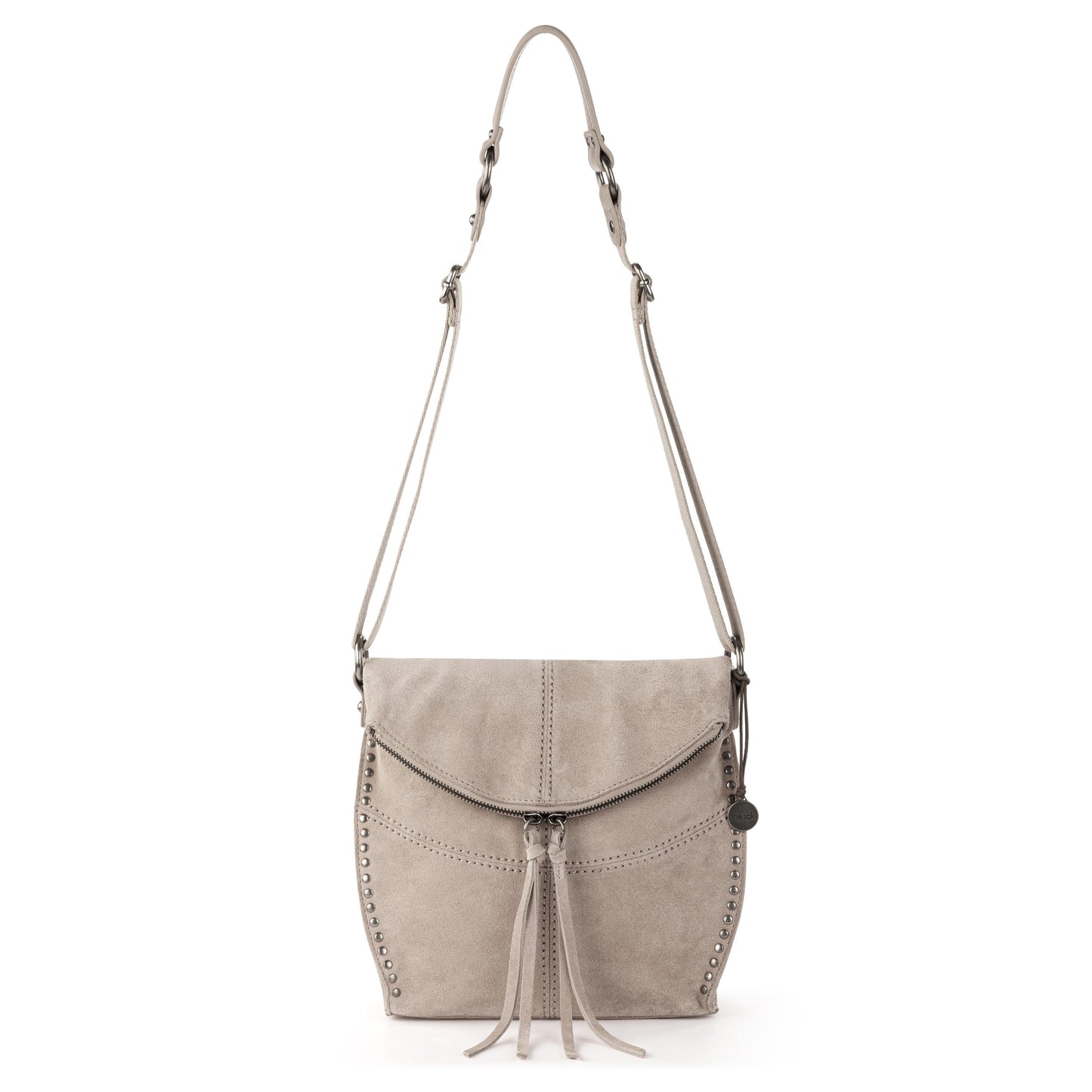 The Sak Silverlake Crossbody Leather - |Sand Suede|