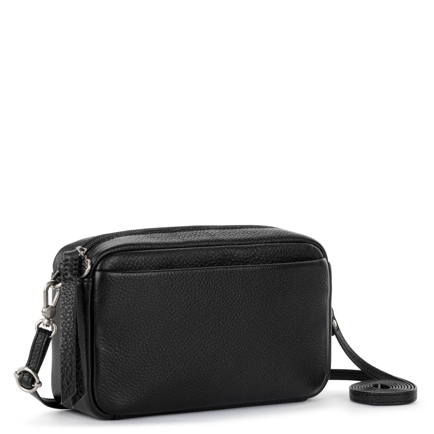 The Sak Cora Smartphone Crossbody Leather - |Black|