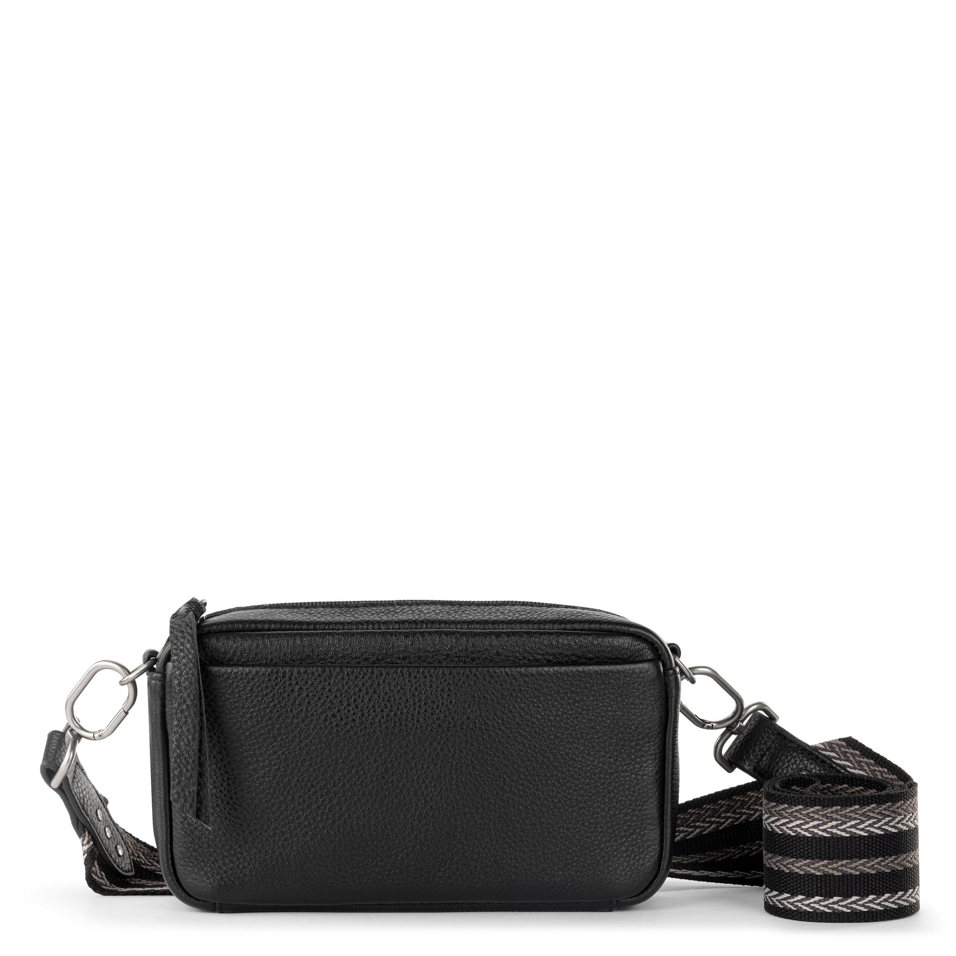 The Sak Cora Smartphone Crossbody Leather - |Black|