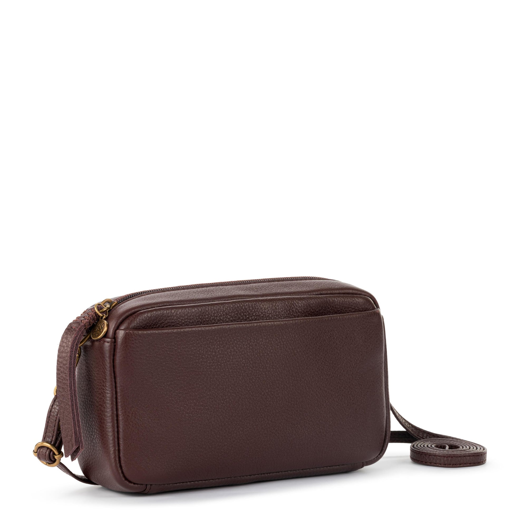 The Sak Cora Smartphone Crossbody Leather - |Mahogany|