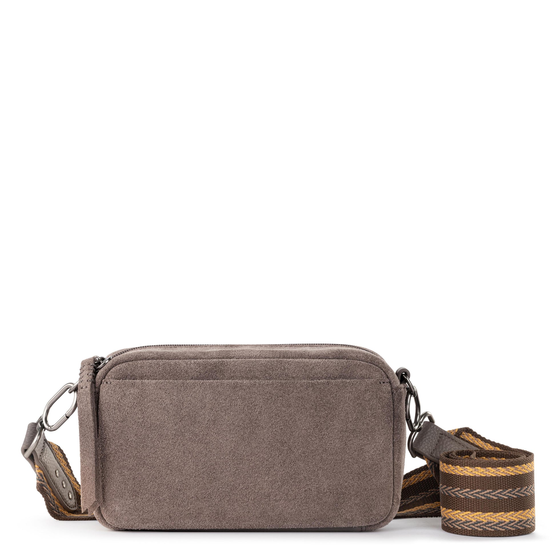 The Sak Cora Smartphone Crossbody Leather - |Mushroom Suede|