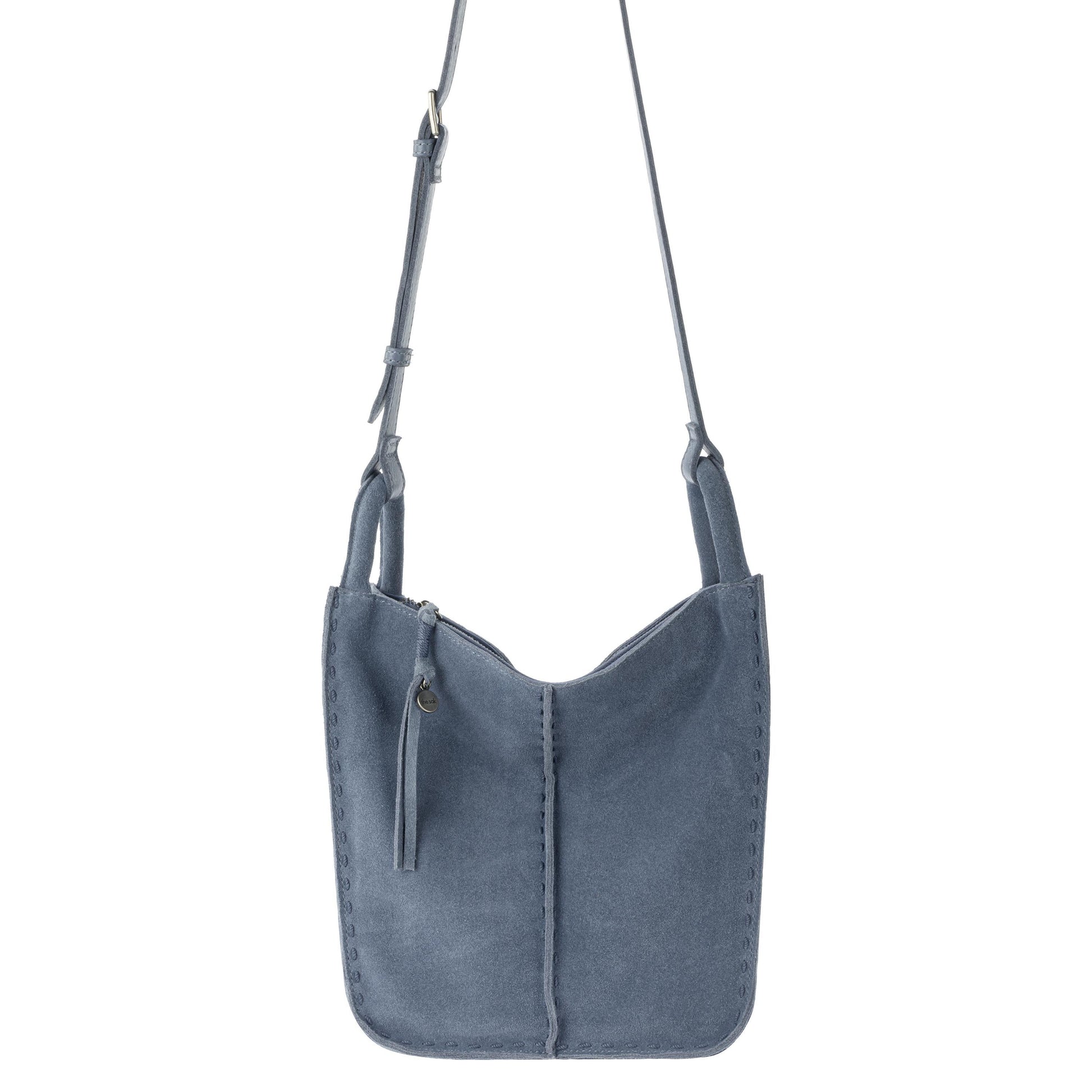 The Sak Los Feliz Slouchy Crossbody Leather - |Maritime Suede|