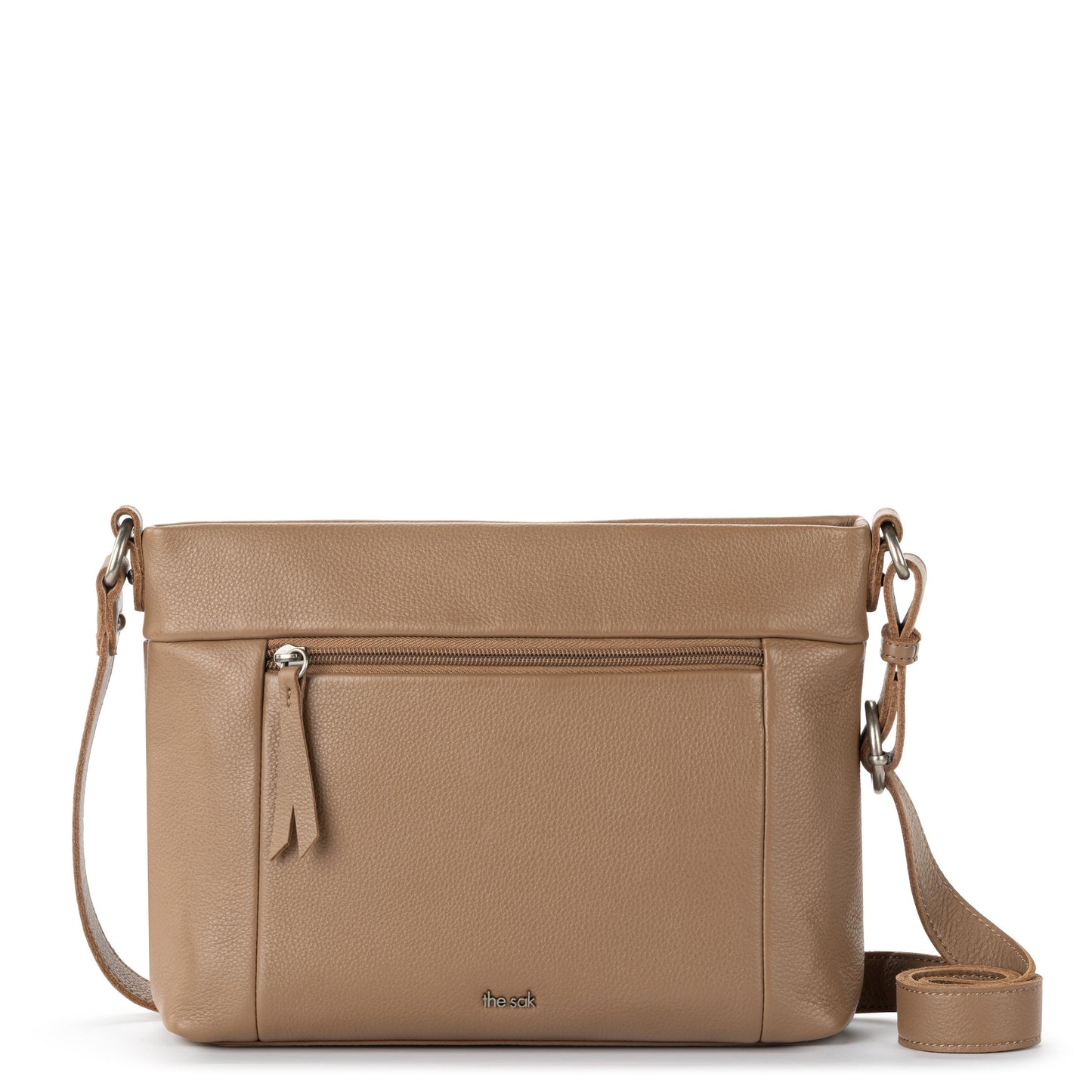 The Sak Melrose Crossbody Leather - |Chestnut Multi Eyelet|