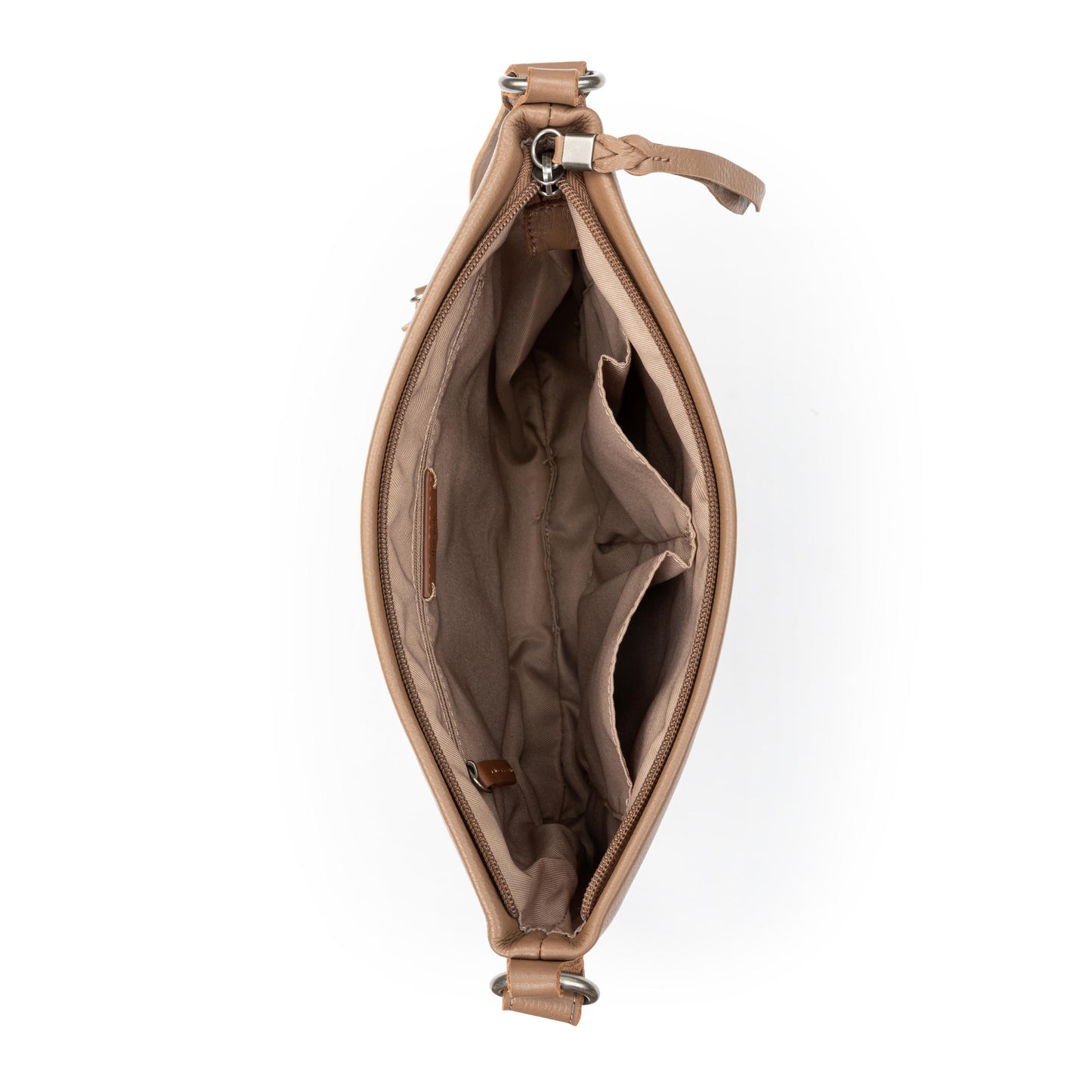 The Sak Melrose Crossbody Leather - |Chestnut Multi Eyelet|