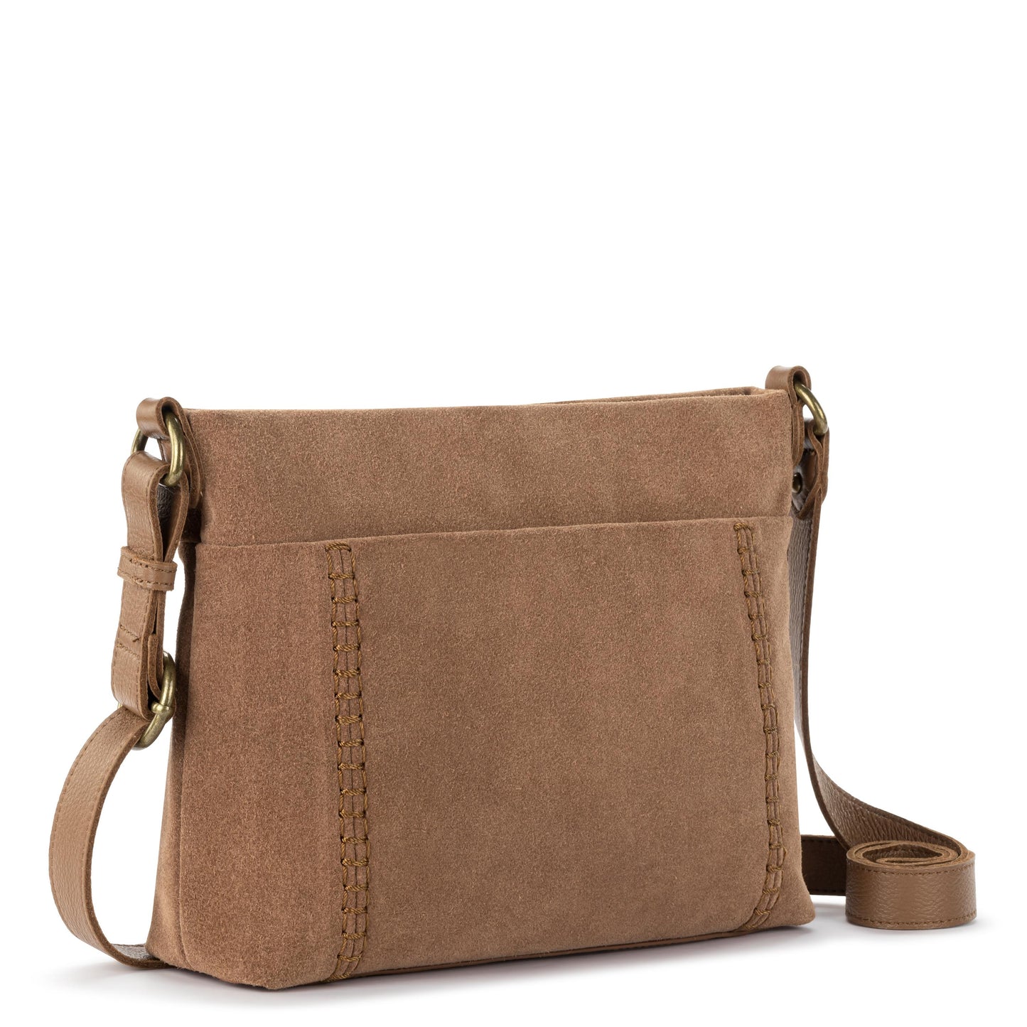 The Sak Melrose Crossbody Leather - |Tobacco Suede|