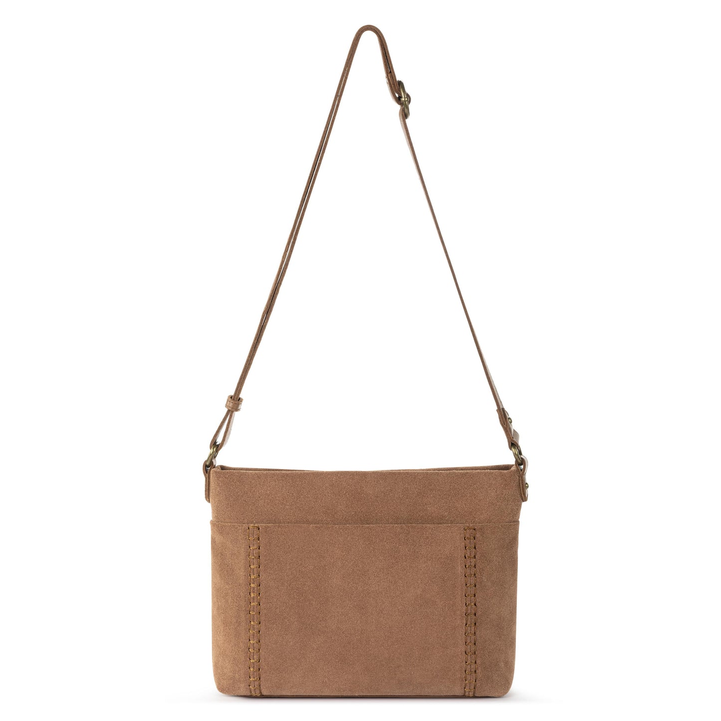 The Sak Melrose Crossbody Leather - |Tobacco Suede|