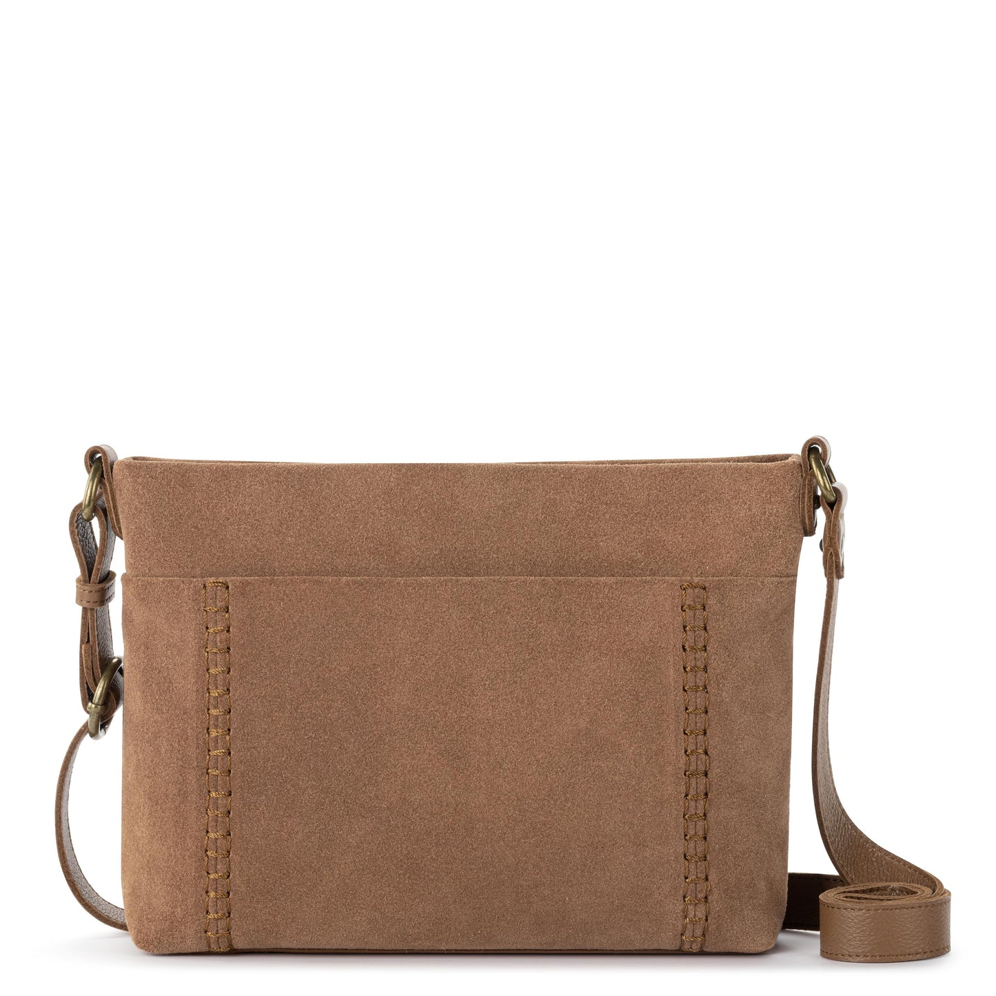 The Sak Melrose Crossbody Leather - |Tobacco Suede|