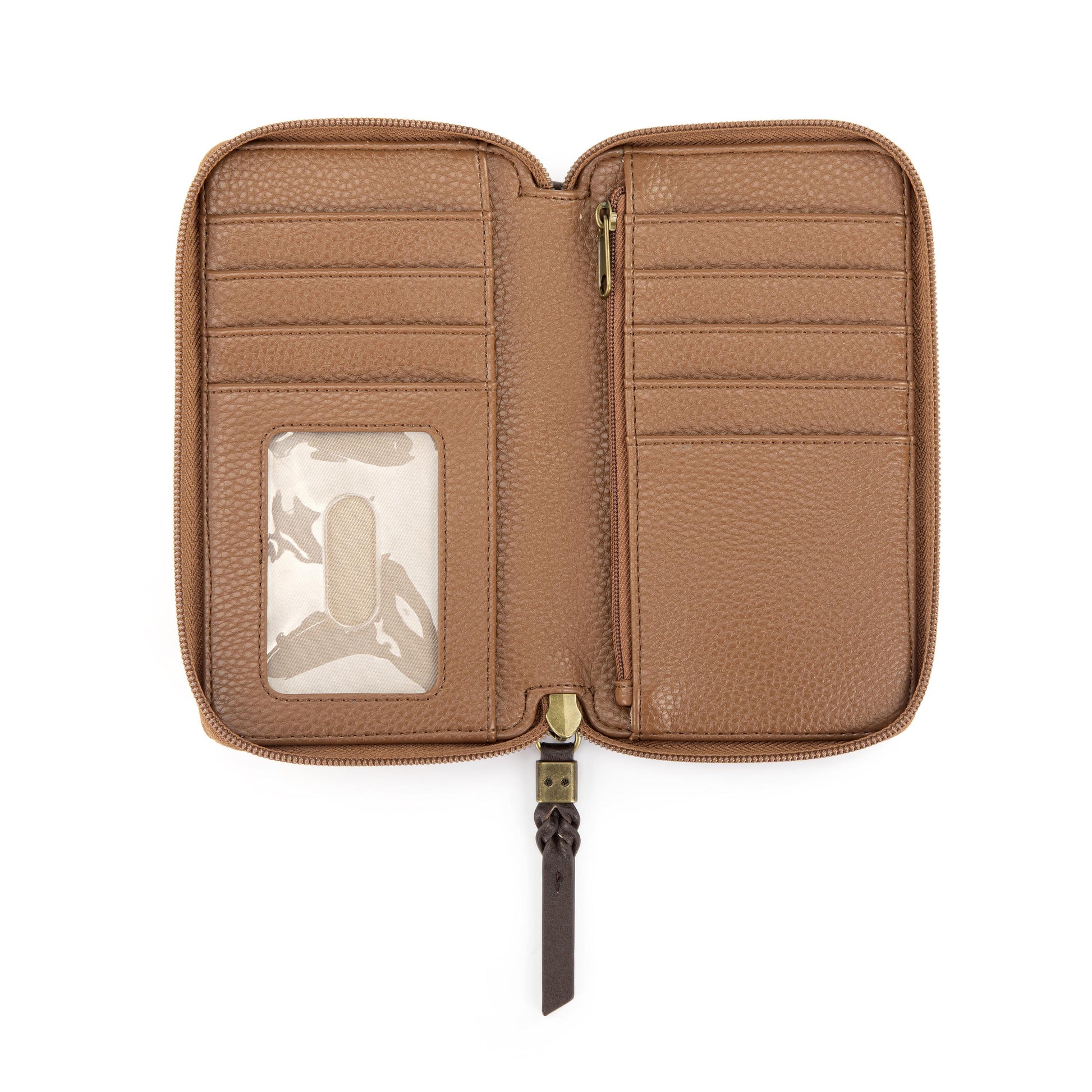 The Sak Silverlake Smartphone Crossbody Leather - |Tobacco Suede|