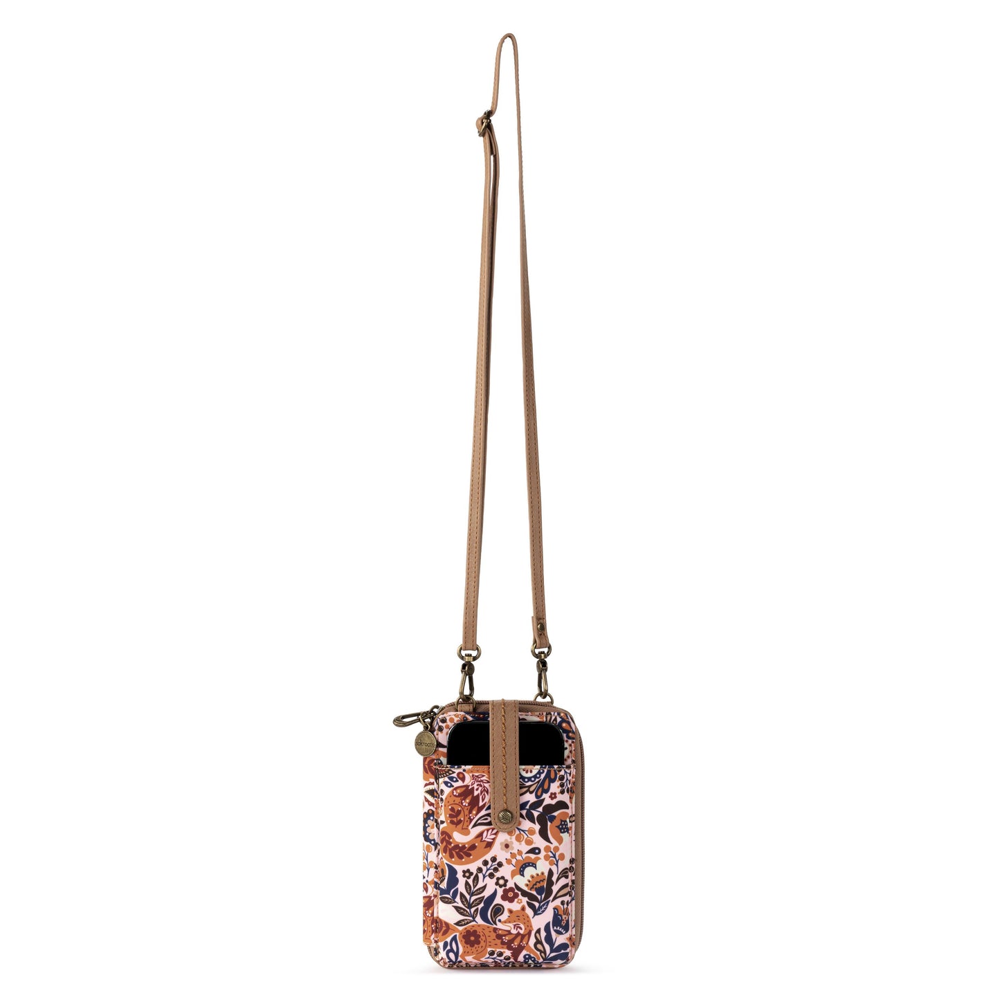 Sakroots Salinas Smartphone Crossbody EcoTwill - |Autumn Enchanted Forest|