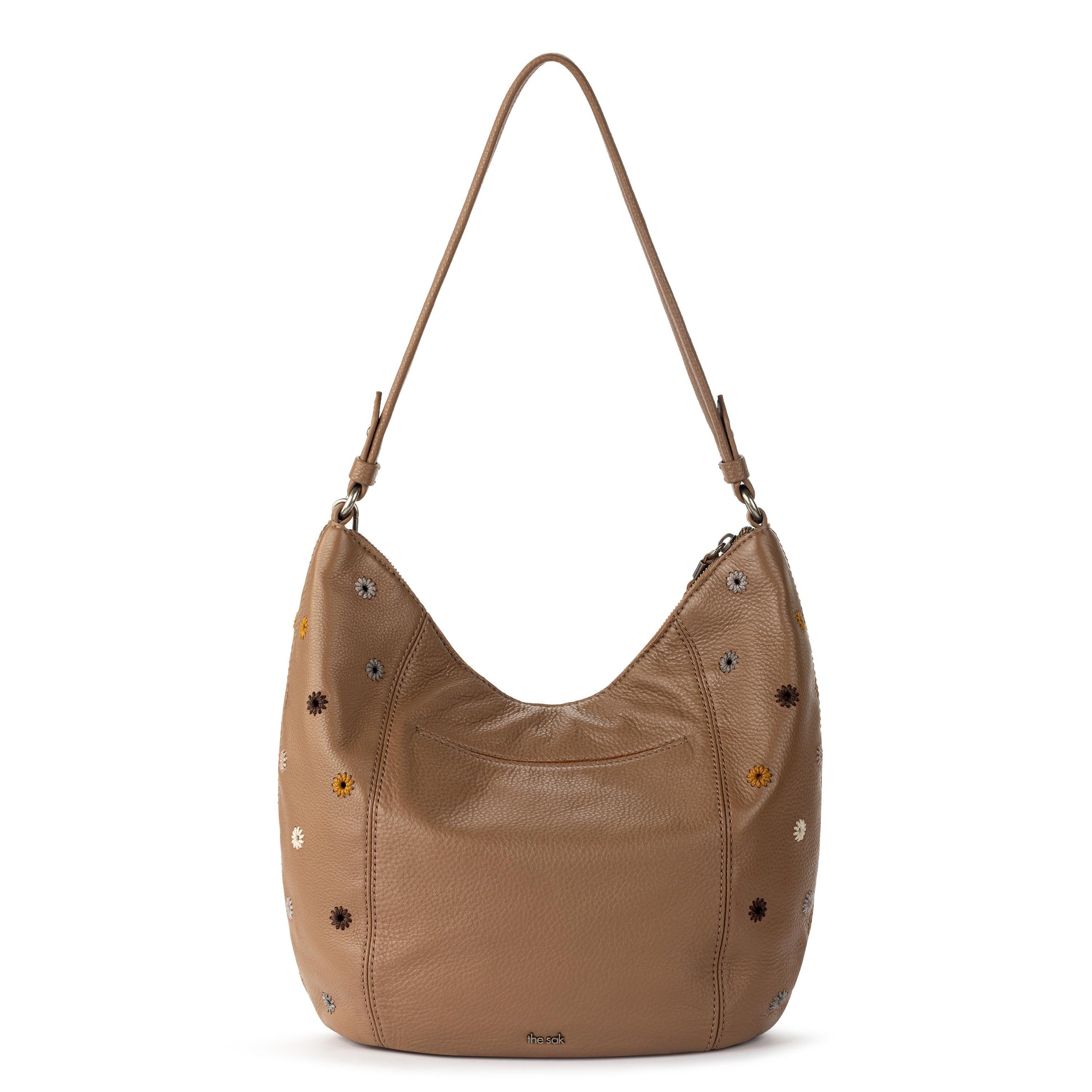 The Sak Sequoia Hobo Leather - |Chestnut Multi Eyelet|