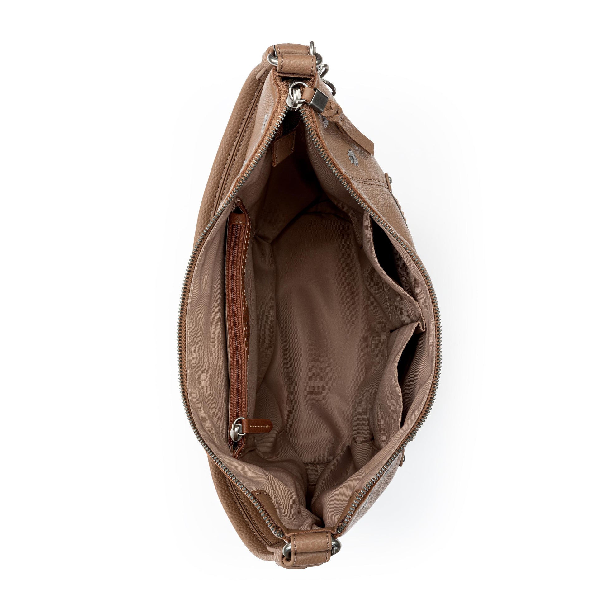 The Sak Sequoia Hobo Leather - |Chestnut Multi Eyelet|