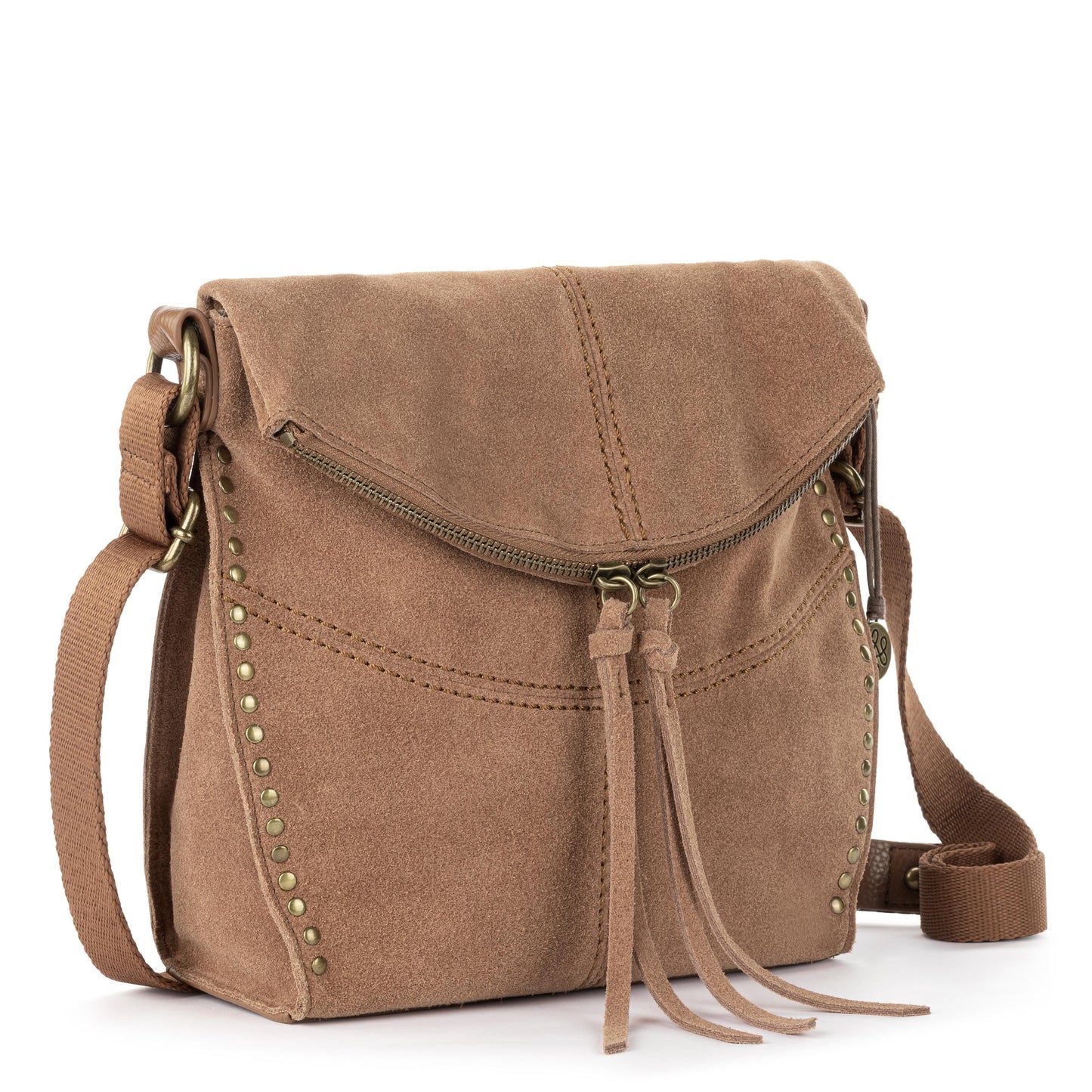 The Sak Silverlake Crossbody Leather - |Tobacco Suede|