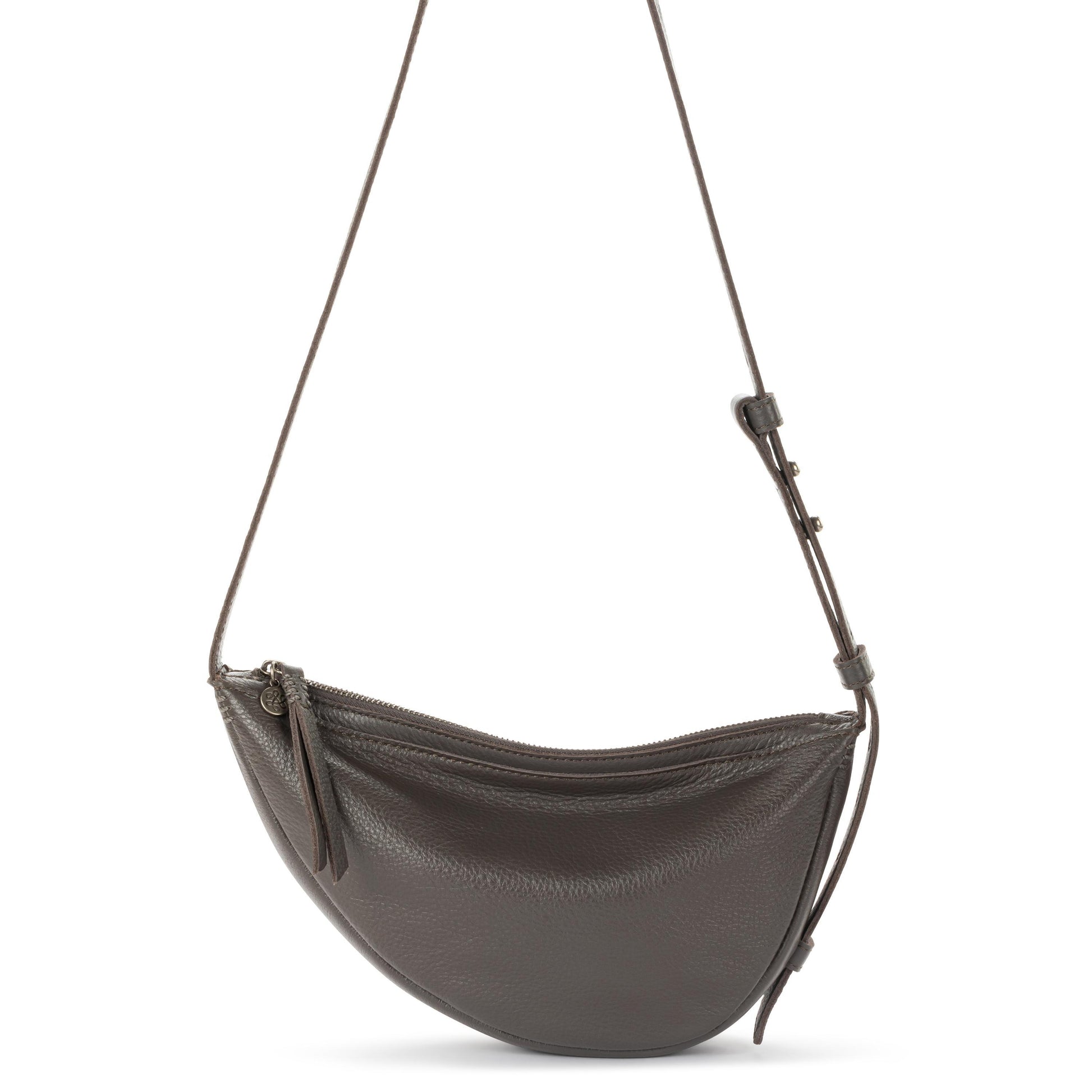 The Sak Tess Sling Bag Leather - |Slate|