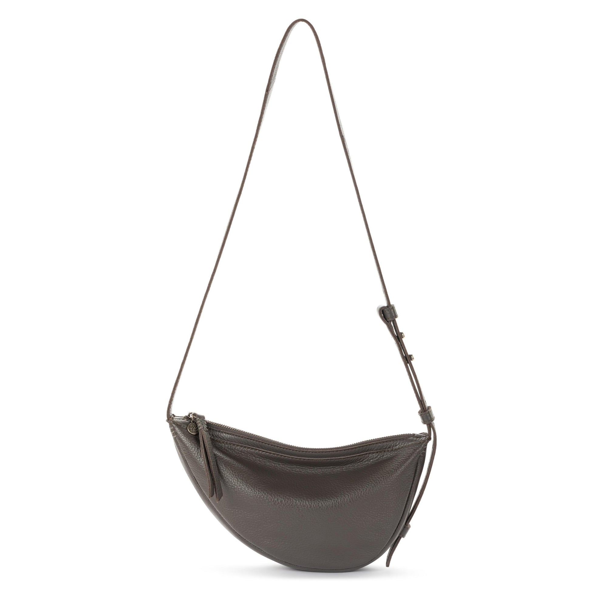 The Sak Tess Sling Bag Leather - |Slate|
