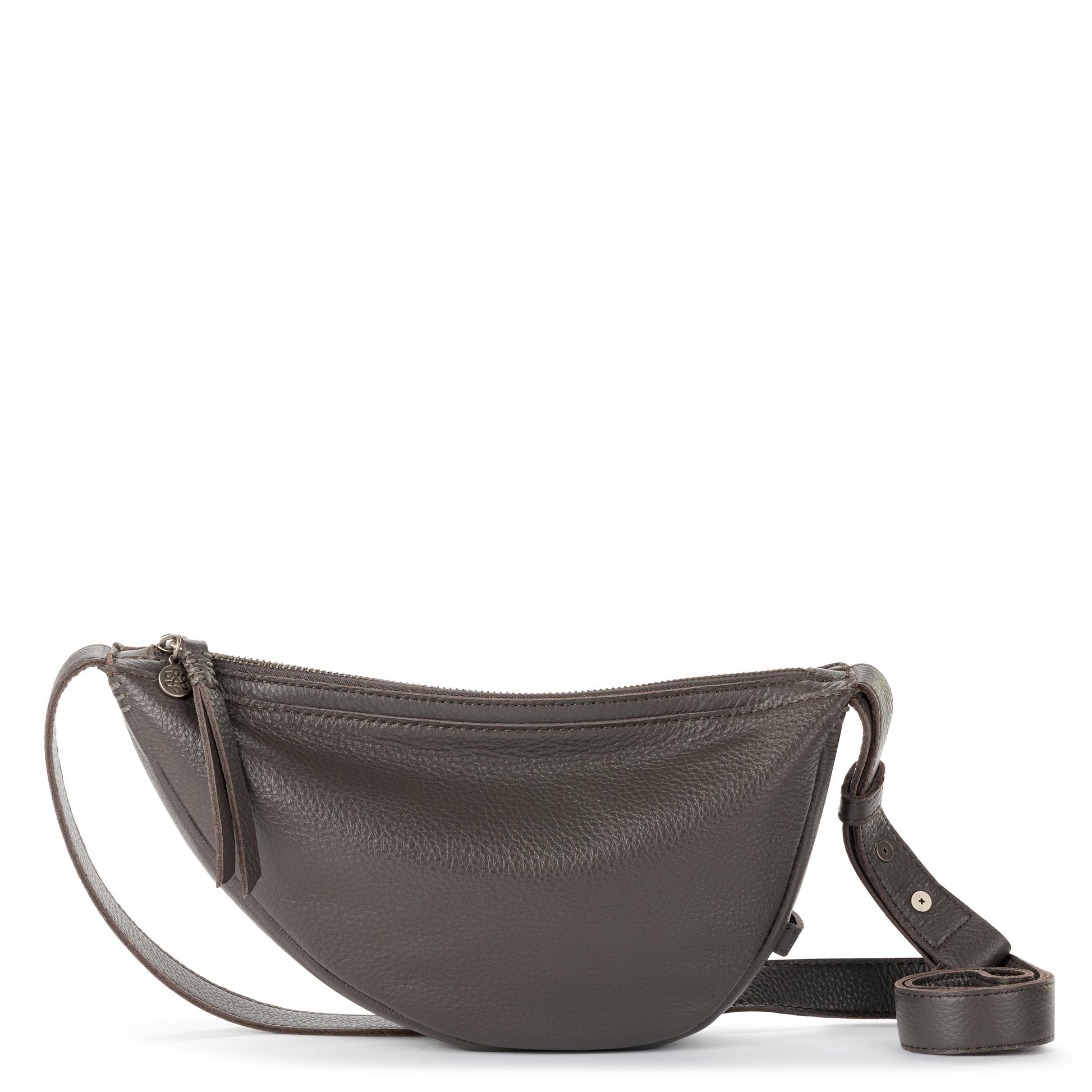 The Sak Tess Sling Bag Leather - |Slate|