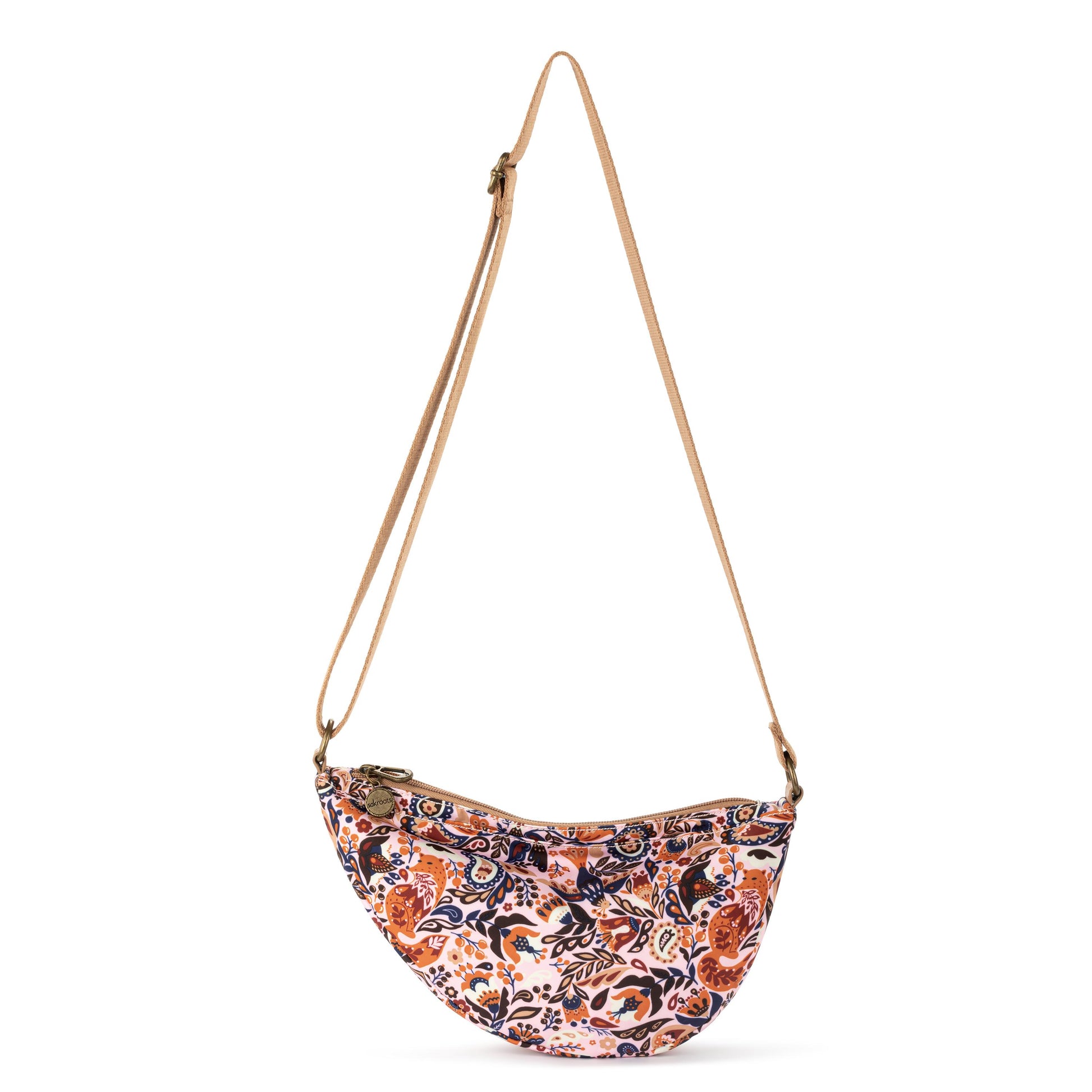 Sakroots Tess Sling Bag EcoTwill - |Autumn Enchanted Forest|