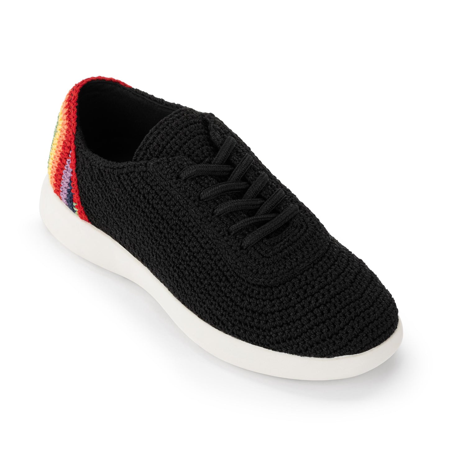 The Sak Asha Sneaker Crochet - |Black Rainbow|