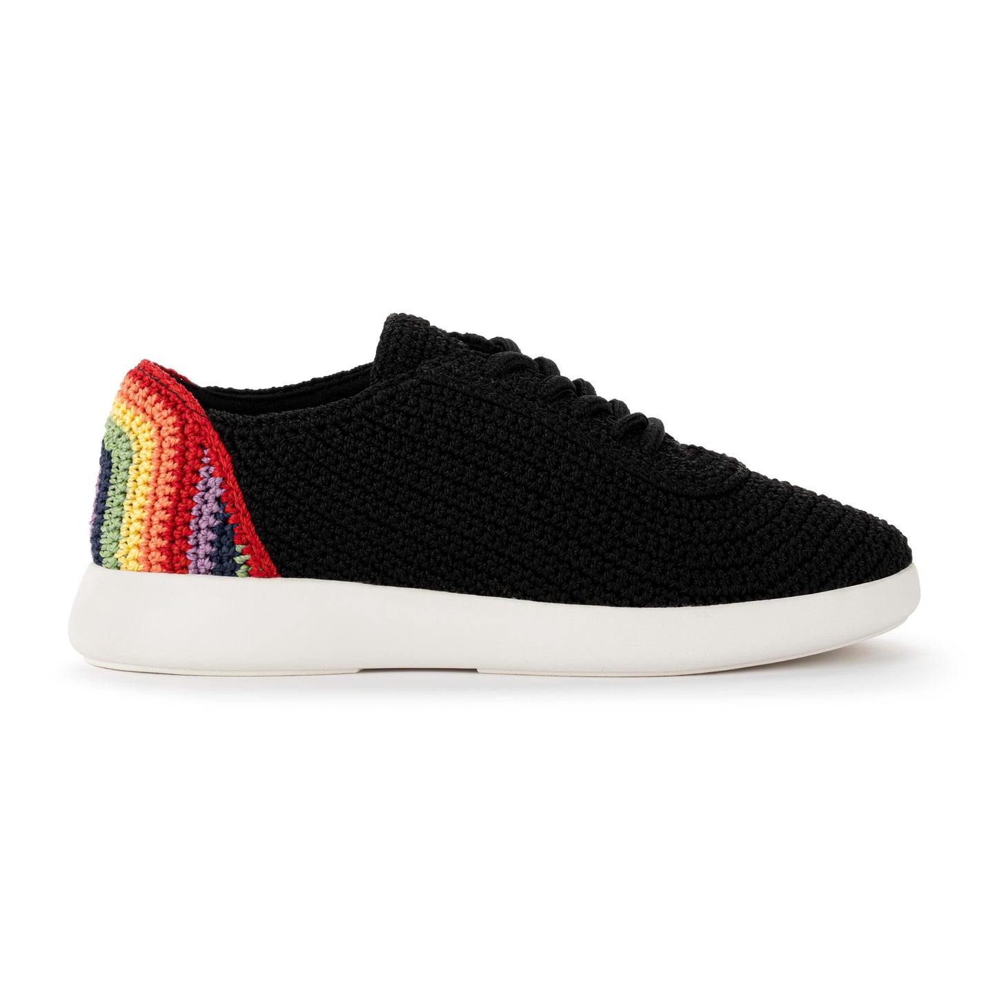 The Sak Asha Sneaker Crochet - |Black Rainbow|