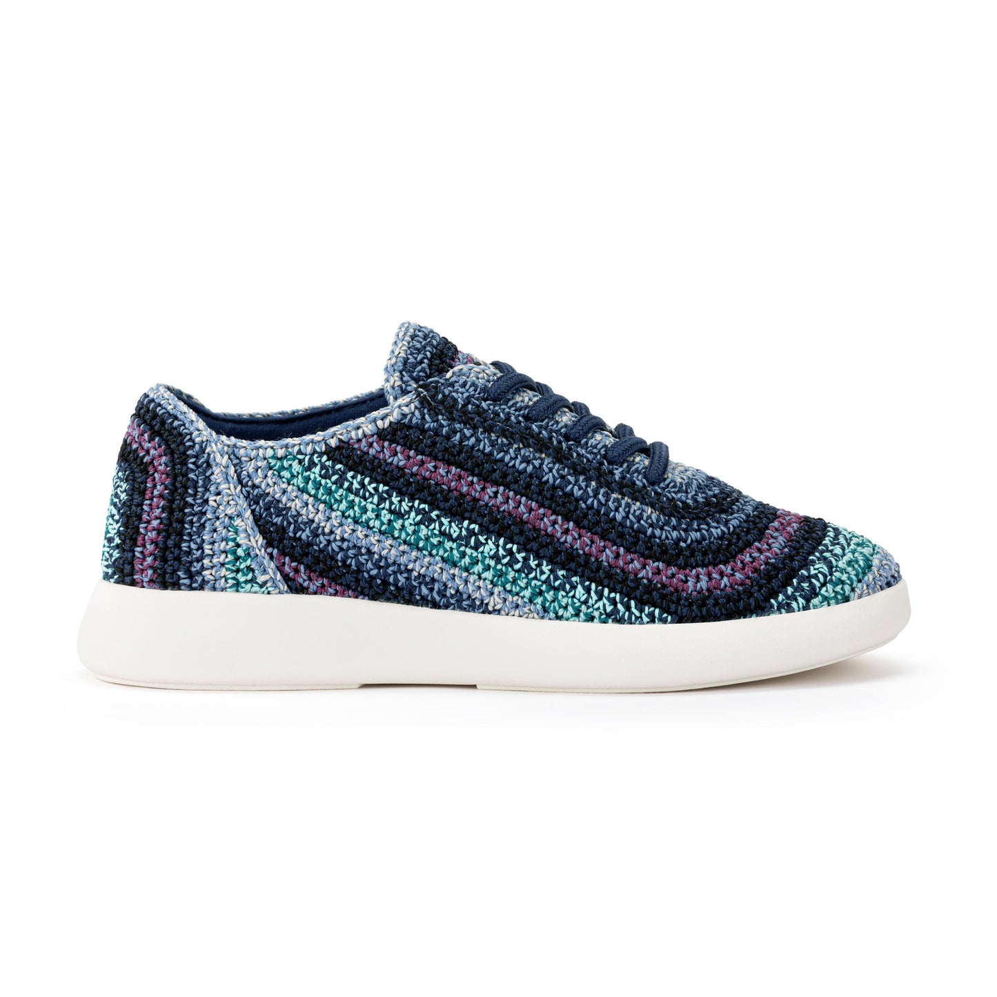 The Sak Asha Sneaker Crochet - |Lapis Stripe|