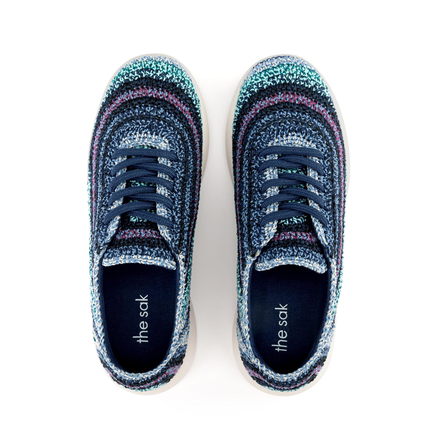 The Sak Asha Sneaker Crochet - |Lapis Stripe|