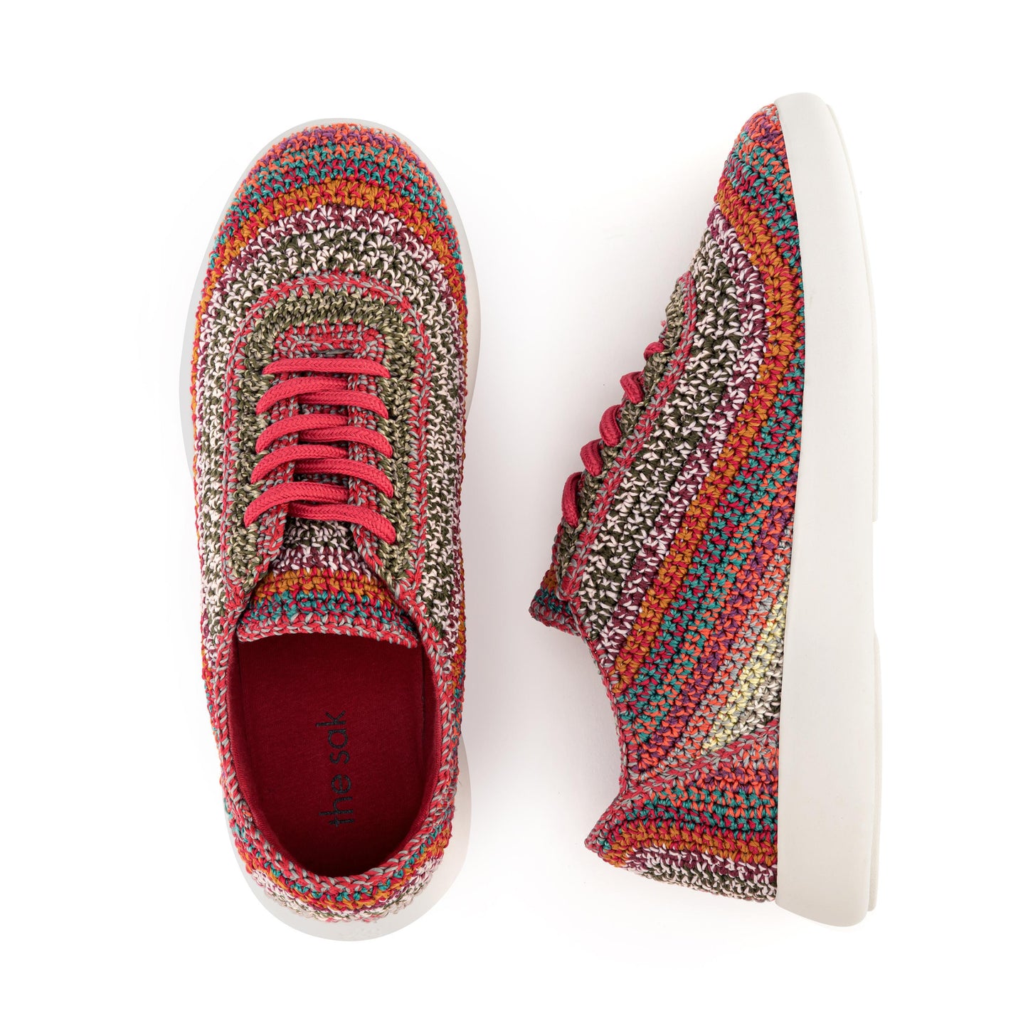 The Sak Asha Sneaker Crochet - |Sunset Stripe|