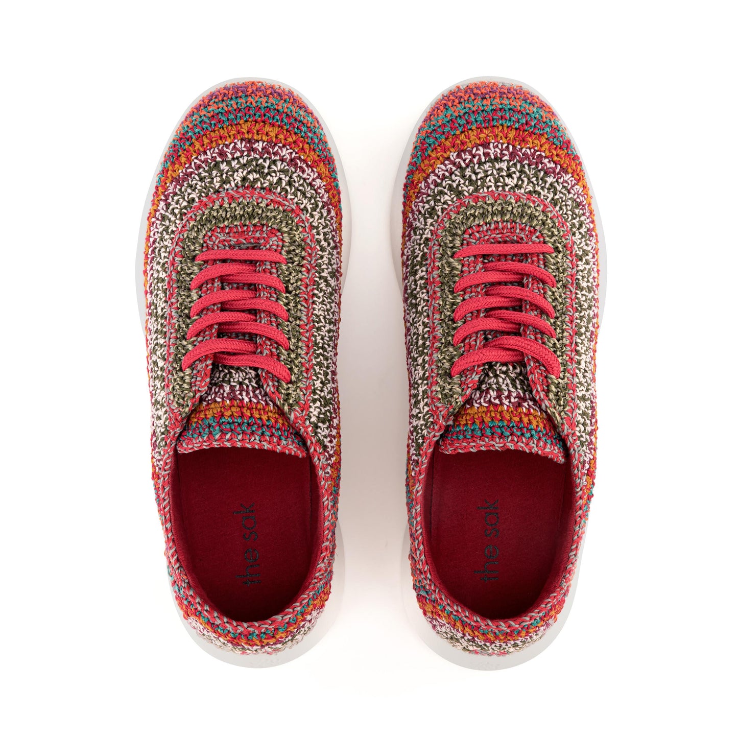The Sak Asha Sneaker Crochet - |Sunset Stripe|