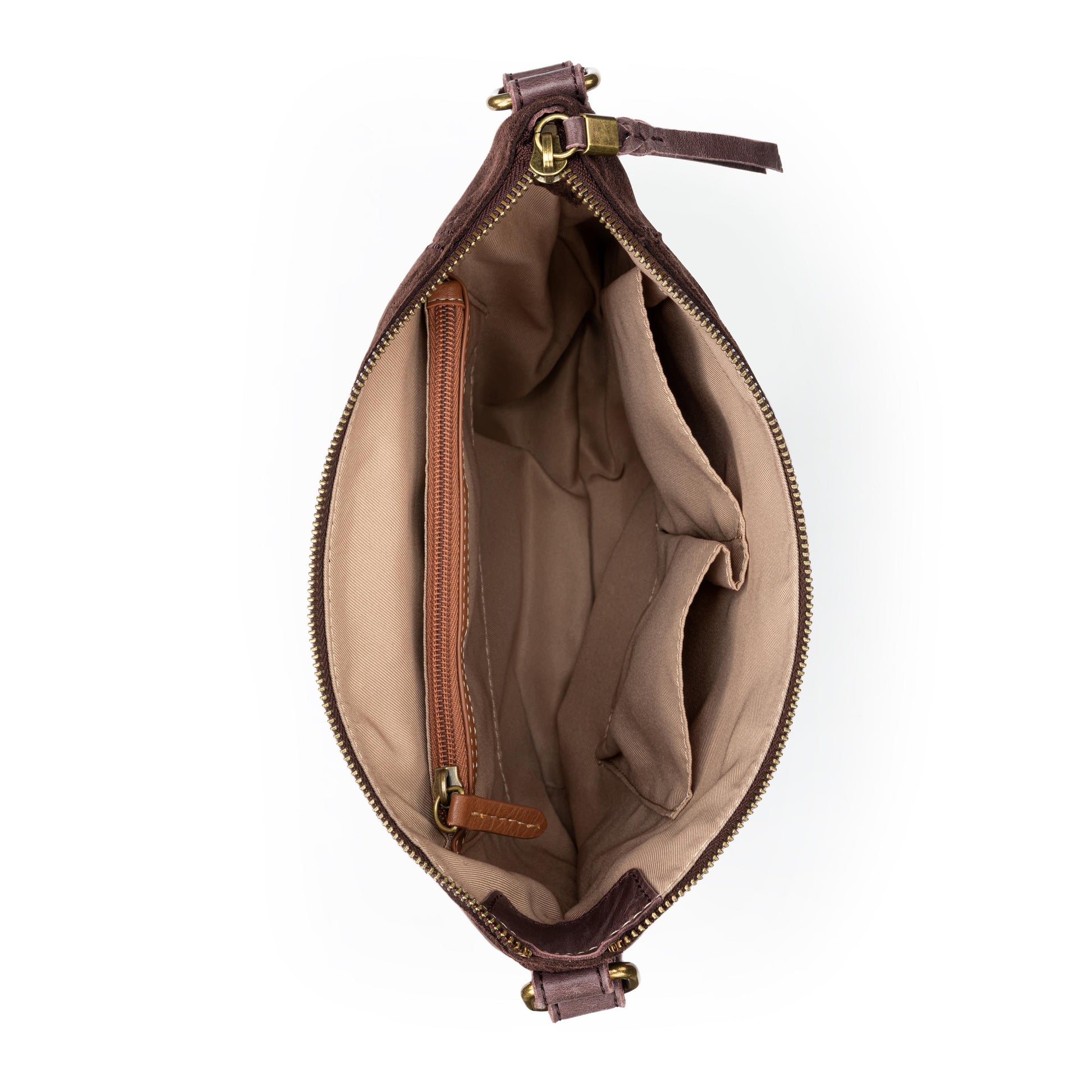 The Sak Ashland Crossbody Leather - |Mahogany Suede|