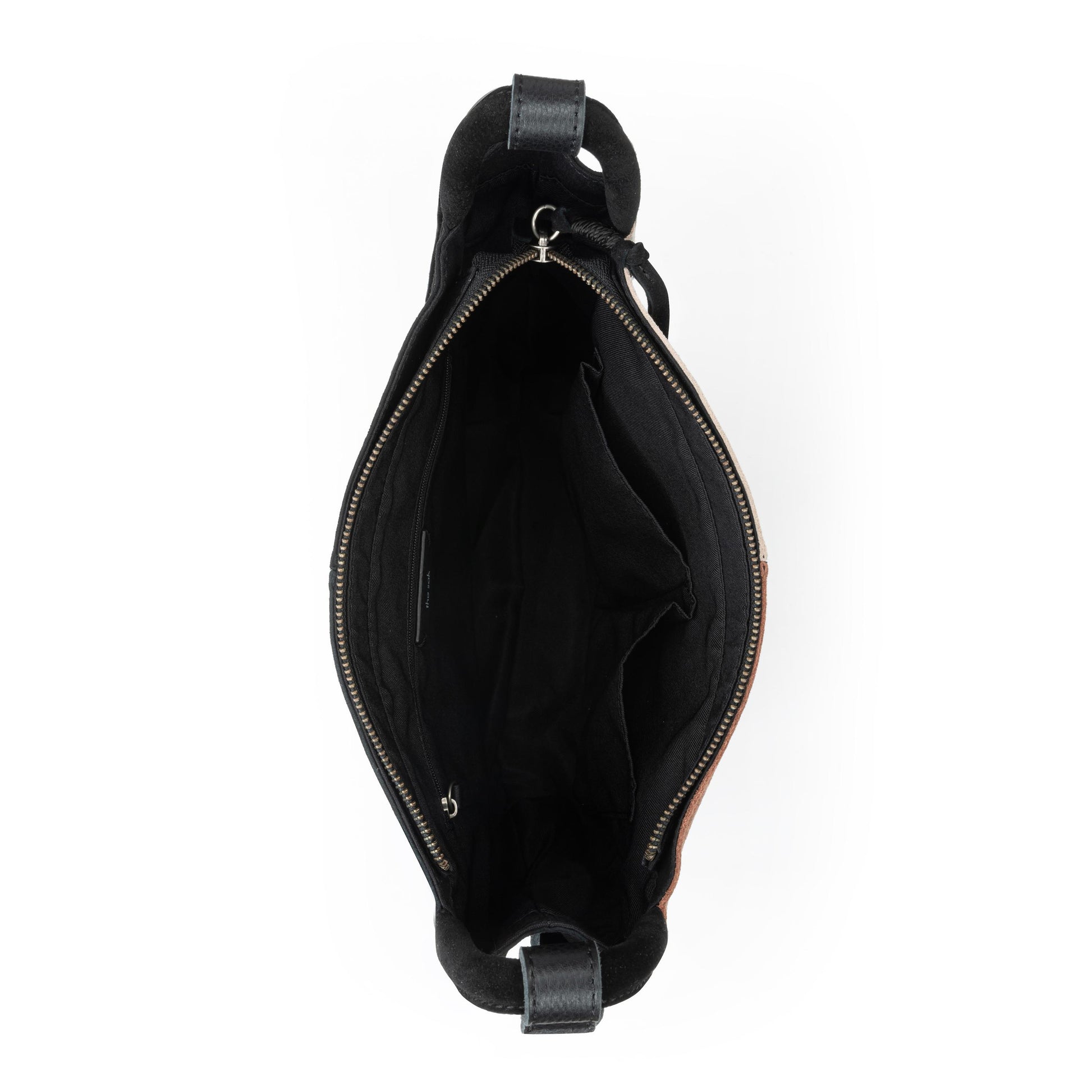 The Sak Los Feliz Slouchy Crossbody Leather - |Neutral Suede Block|