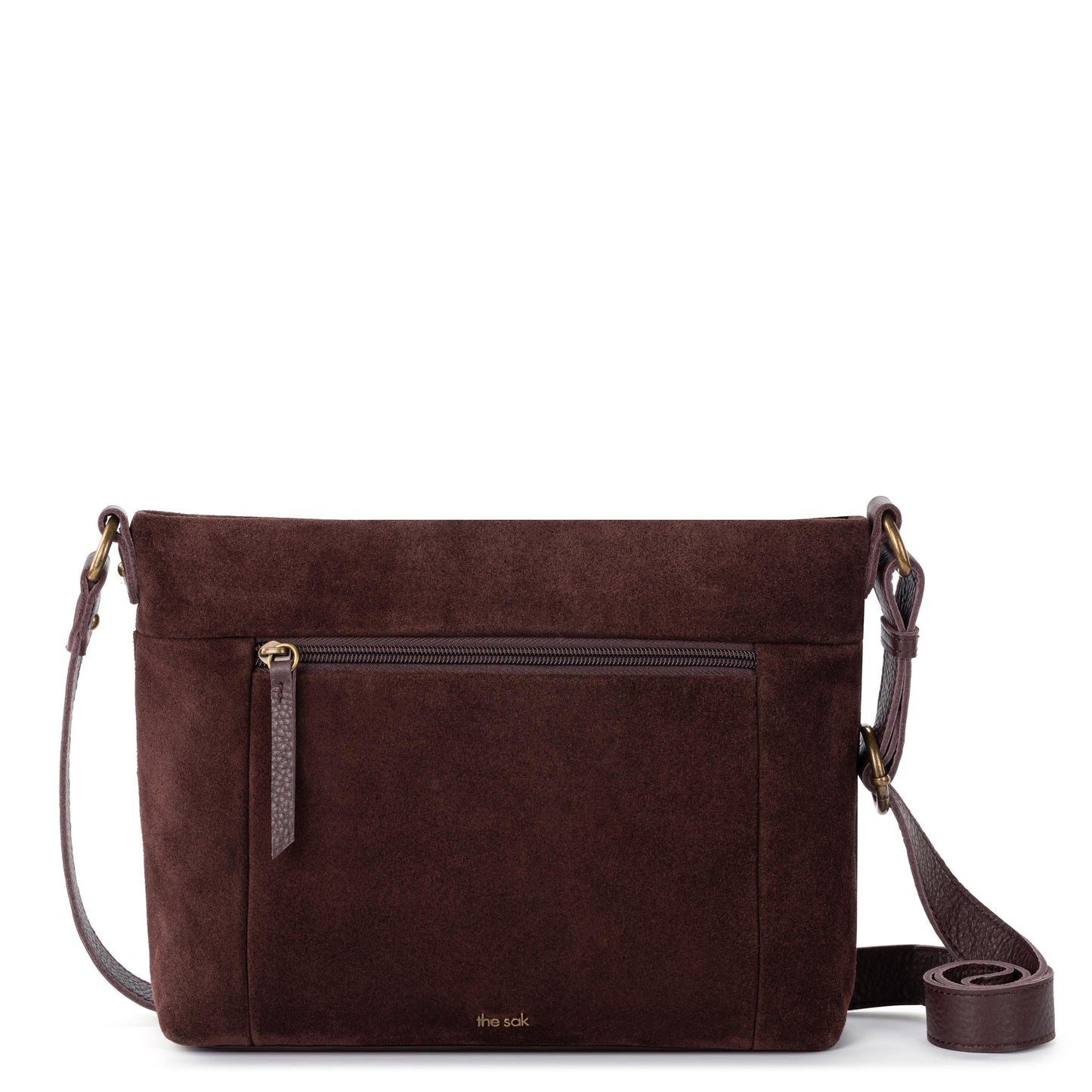 The Sak Melrose Crossbody Leather - |Mahogany Suede|