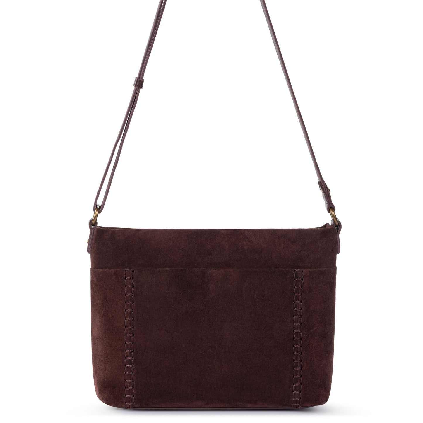 The Sak Melrose Crossbody Leather - |Mahogany Suede|